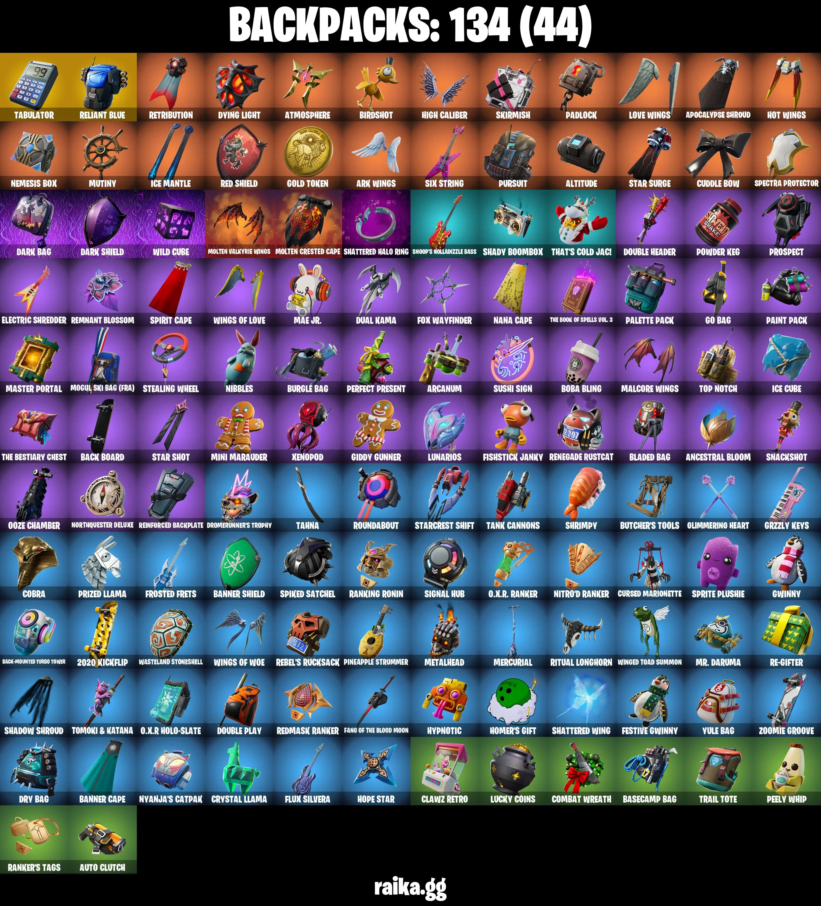 116 SKINS ✨ IKONIK ✨ Glow ✨ Prodigy ✨ Clutch ✨ FNCS Renegade ✨ Dante ✨ Grind ✨ Trilogy ✨ Sentinel ✨ Catalyst ✨ Red Knight ✨ 200 V-Bucks (PC/PSN/XBOX) — image 5