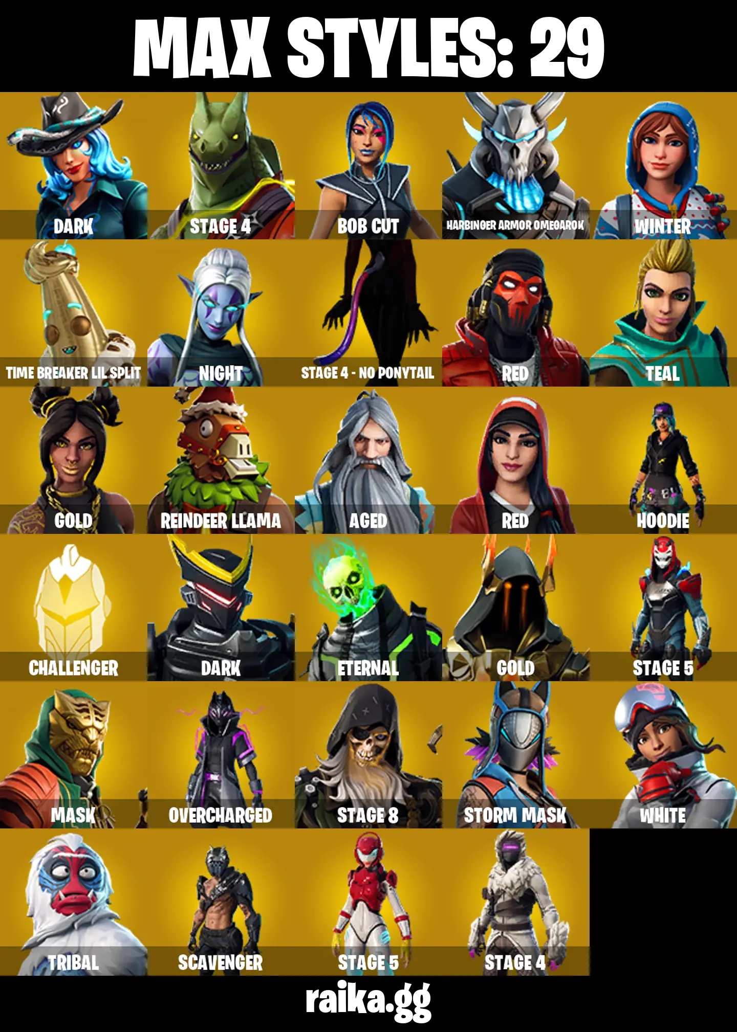 116 SKINS ✨ IKONIK ✨ Glow ✨ Prodigy ✨ Clutch ✨ FNCS Renegade ✨ Dante ✨ Grind ✨ Trilogy ✨ Sentinel ✨ Catalyst ✨ Red Knight ✨ 200 V-Bucks (PC/PSN/XBOX) — image 4