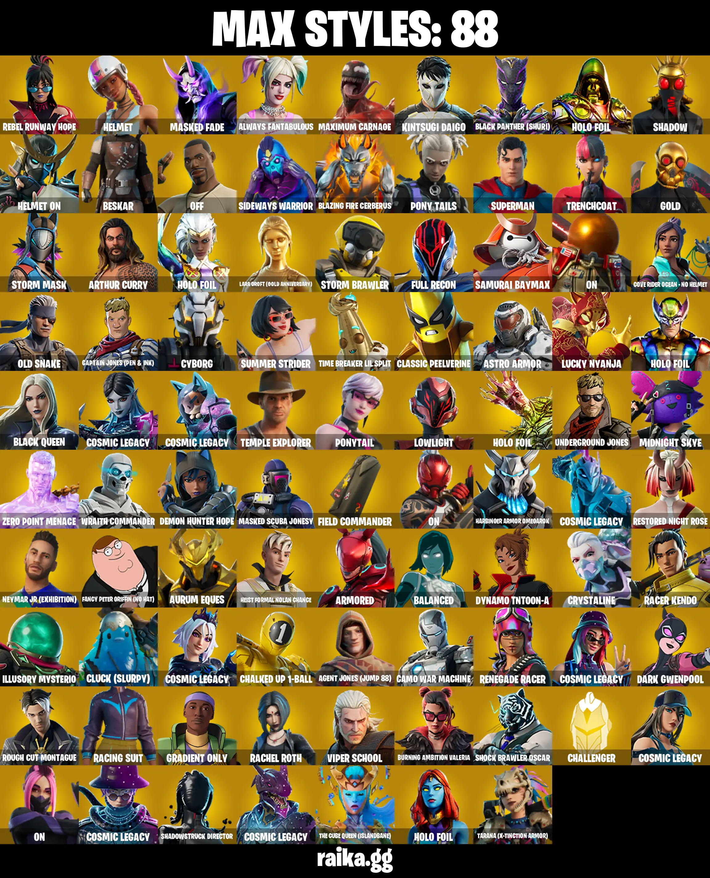 335 SKINS ✨ Fixer ✨ Andromeda ✨ Clutch ✨ Grind ✨ Valeria ✨ The Origin ✨ Malik ✨ Vertex ✨ Vi ✨ Spire Assassin ✨ The Cube Queen ✨ 50 V-Bucks (PC/XBOX) — image 4