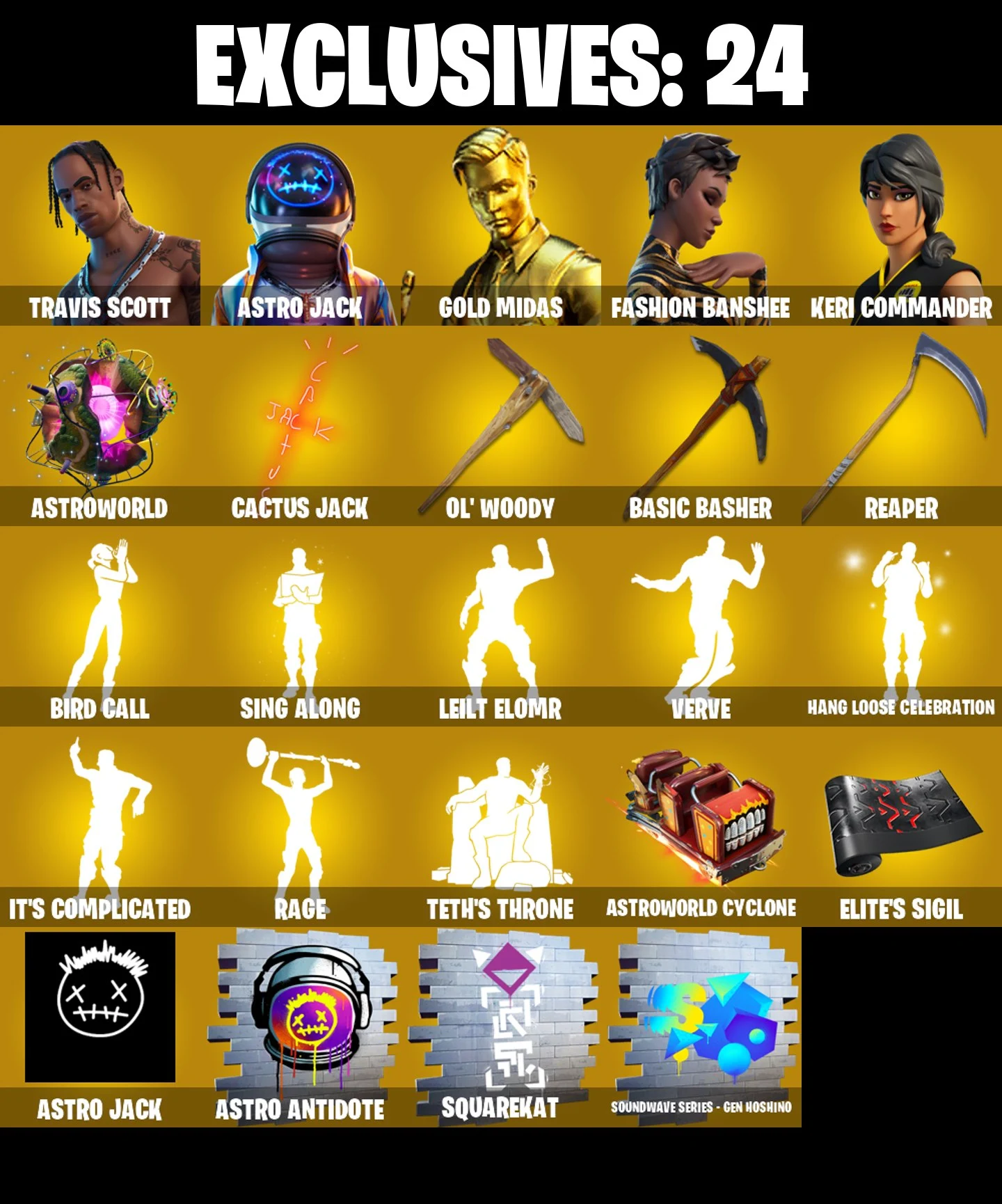 266 SKINS ✨ Travis Scott ✨ Astro Jack ✨ Gold Midas ✨ Fashion Banshee ✨ Keri Commander ✨ Zeus ✨ Omegarok ✨ Predator ✨ Raz ✨ Malik ✨ Nezumi ✨ Snap ✨ 50 V-Buc (PC/PSN/XBOX) — image 2