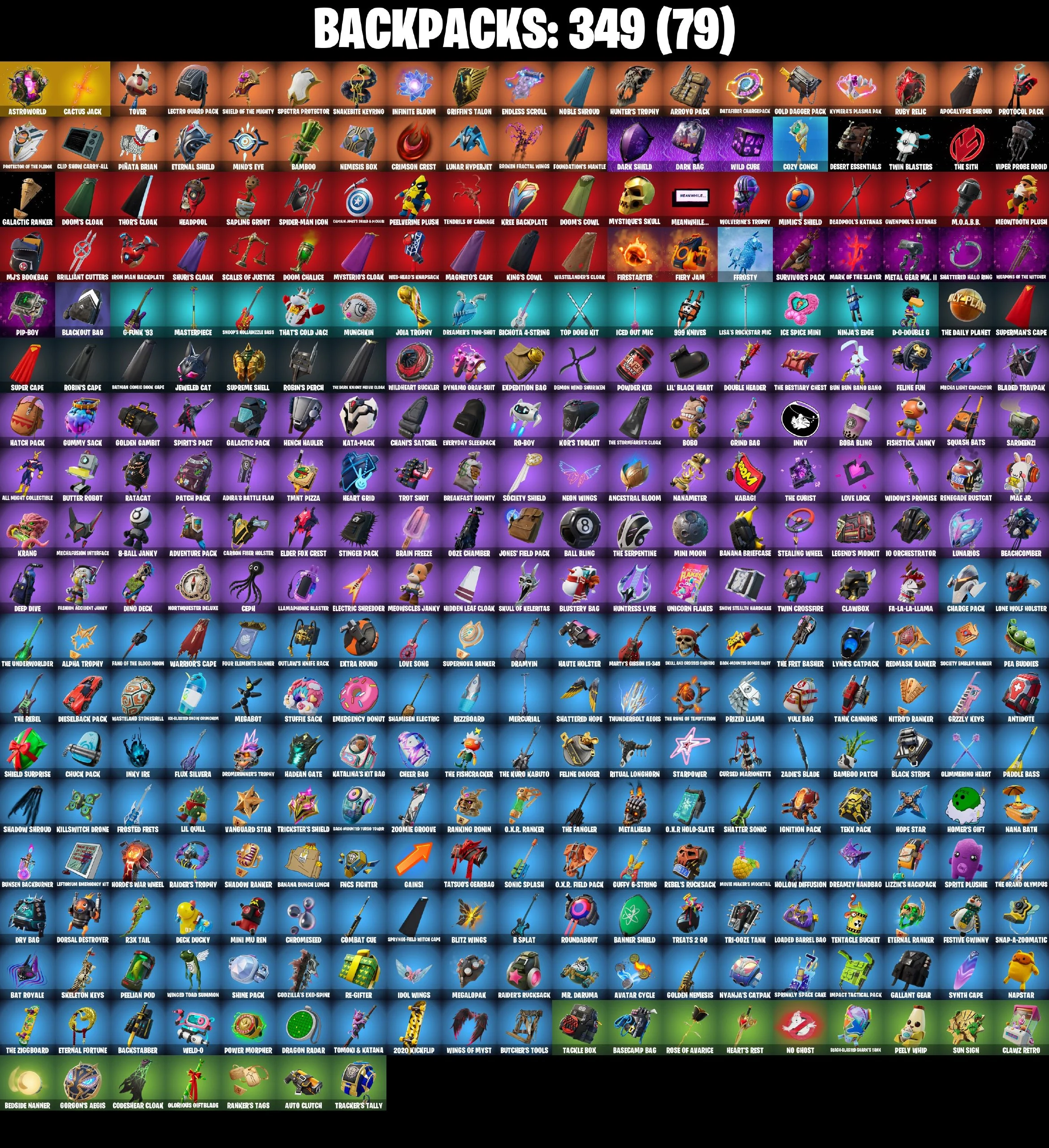 266 SKINS ✨ Travis Scott ✨ Astro Jack ✨ Gold Midas ✨ Fashion Banshee ✨ Keri Commander ✨ Zeus ✨ Omegarok ✨ Predator ✨ Raz ✨ Malik ✨ Nezumi ✨ Snap ✨ 50 V-Buc (PC/PSN/XBOX) — image 6