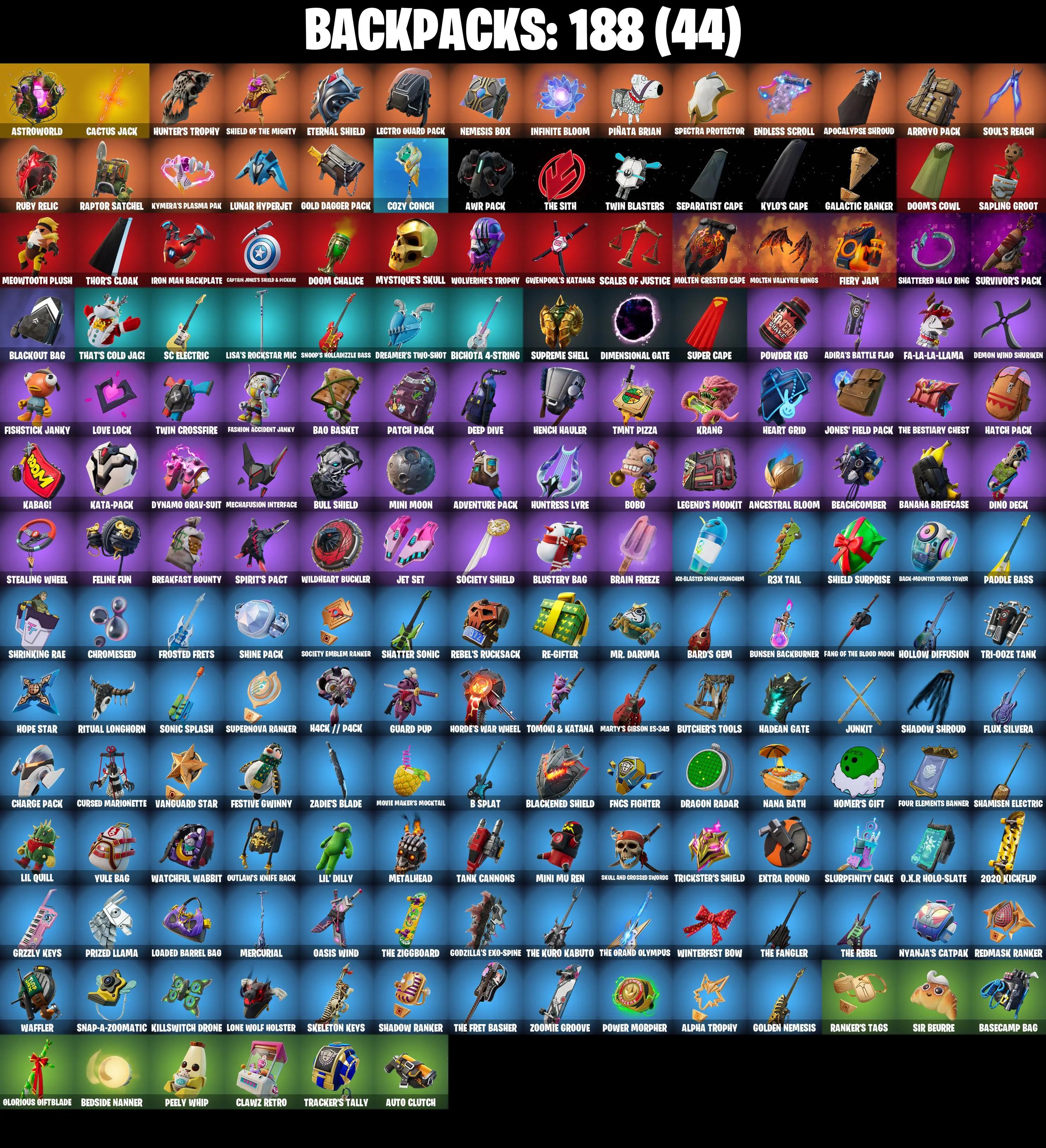 83 SKINS π Travis Scott π Astro Jack π Raptor π Predator π Kymera π Menace π Eternal Knight π Gear Specialist Maya π Raz π Midas π 500 V-Buck (PC/PSN/XBOX) PARENTAL CONTROL β image 5