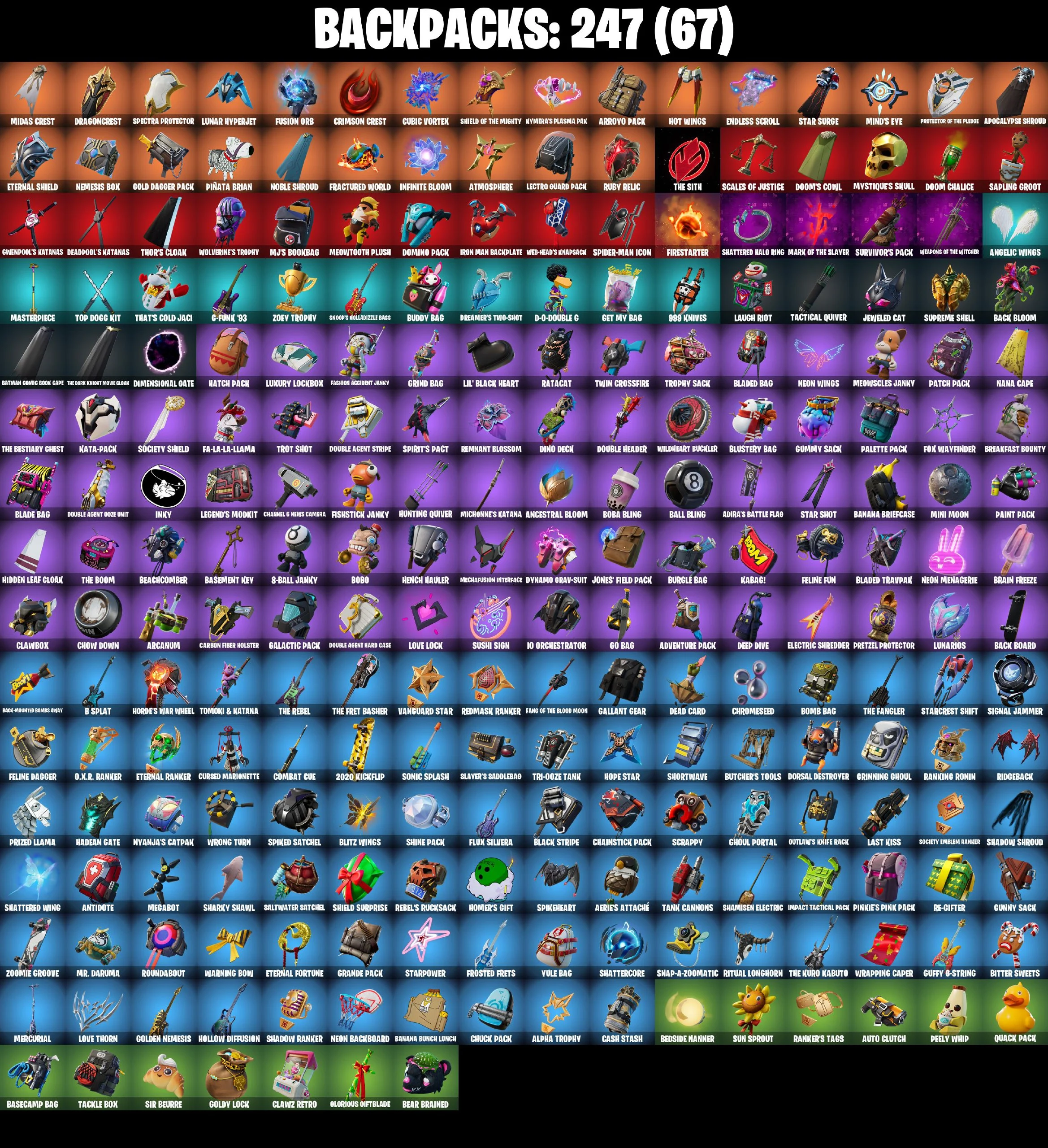 230 SKINS ✨ Renegade Raider ✨ IKONIK ✨ World Cup ✨ Gold Brutus ✨ Gold Midas ✨ Tart Tycoon ✨ Pitch Patroller ✨ Aura Analyzer ✨ 0 V-Bucks (PC/PSN/XBOX) — image 5