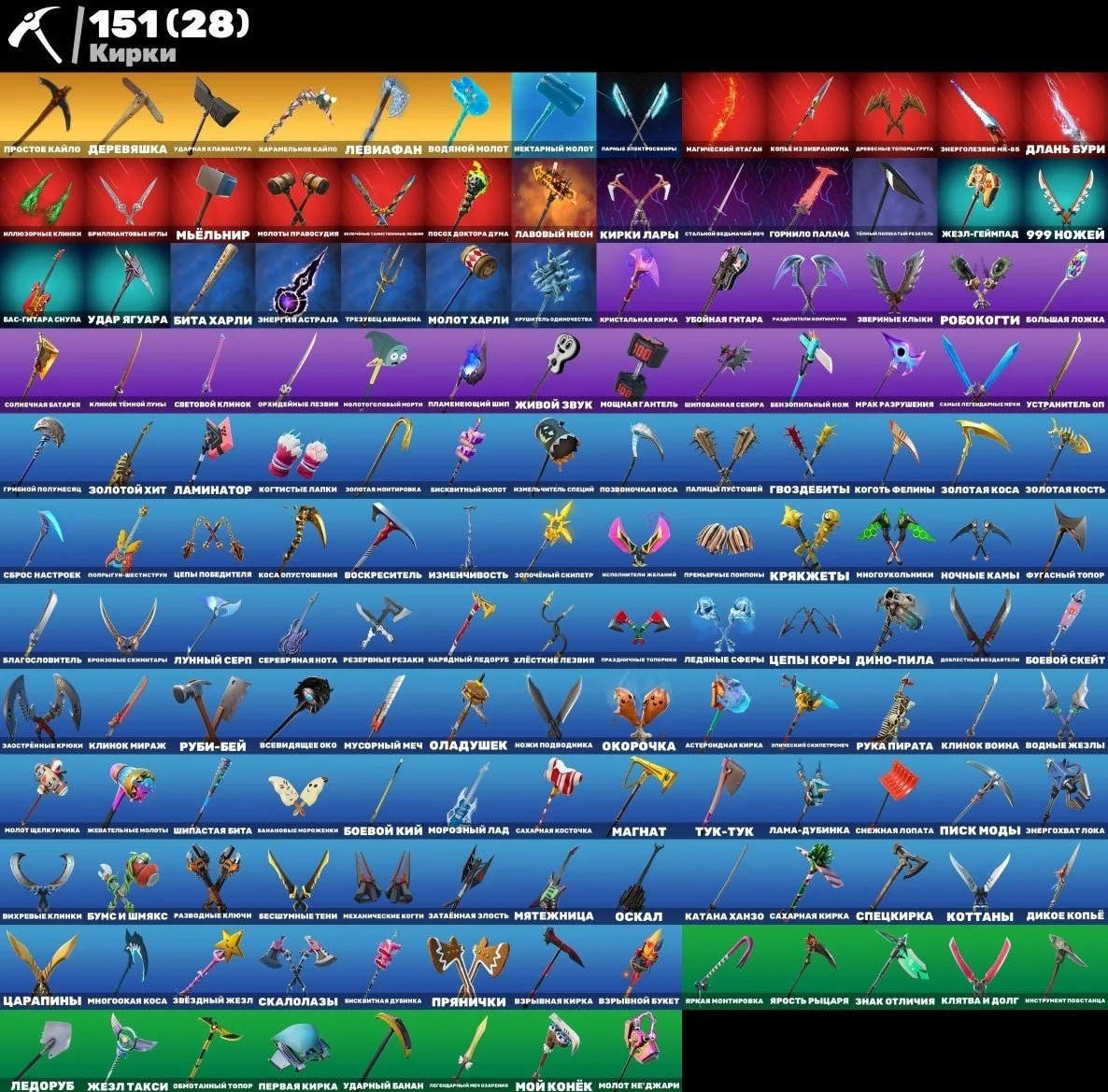 F330 146 SKINS | LEVIATHAN AXE, CANDY AXY, KUNO, LARA CROFT, LAUGH IT UP — image 4