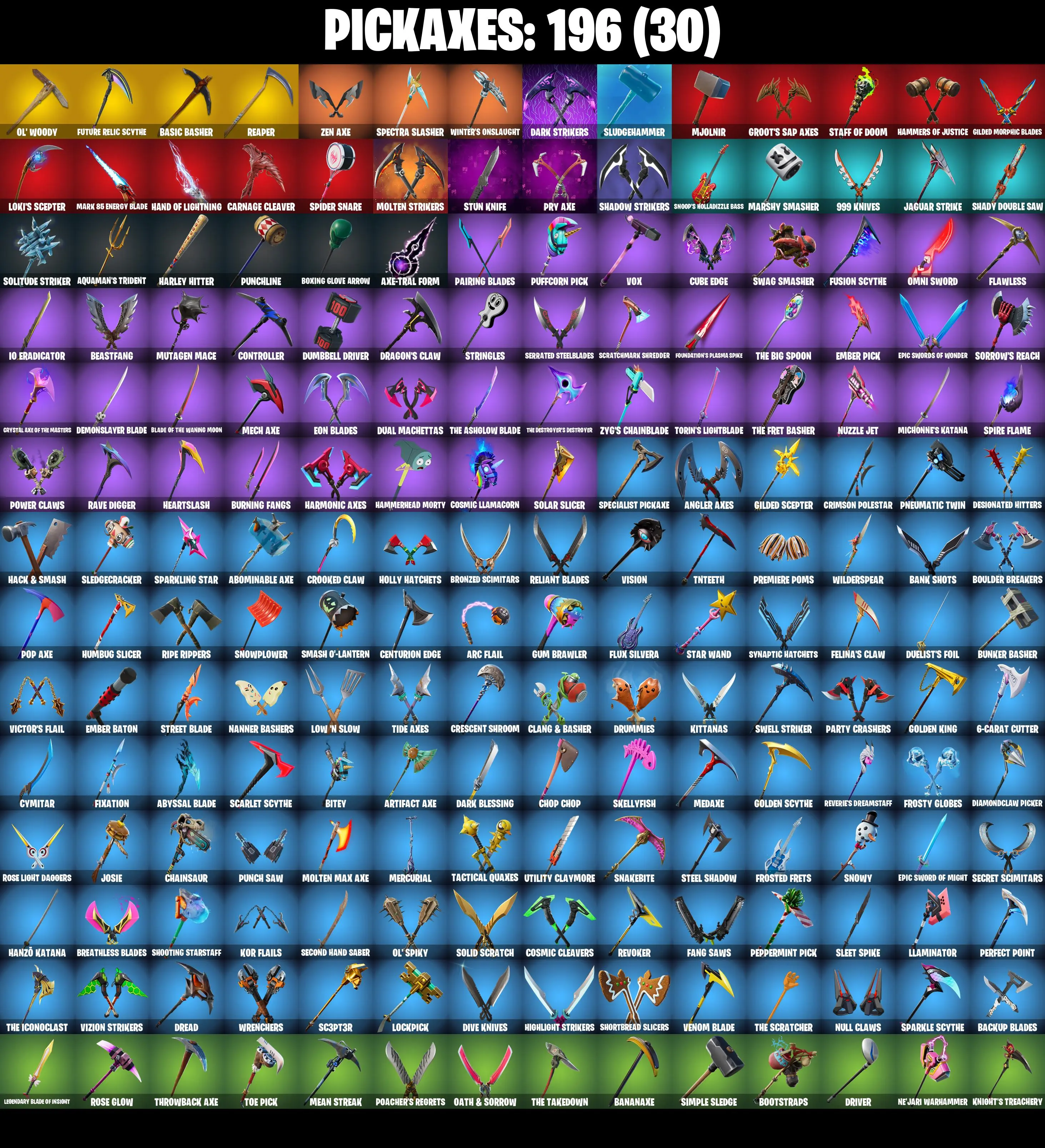 (PC/PSN/XBOX) OG STW ✨ 227 SKINS ✨ IKONIK ✨ Travis Scott ✨ Glow ✨ Gold Meowscles ✨ Gold Brutus ✨ Gold Midas ✨ Prodigy ✨ 450 V-Buck — image 8