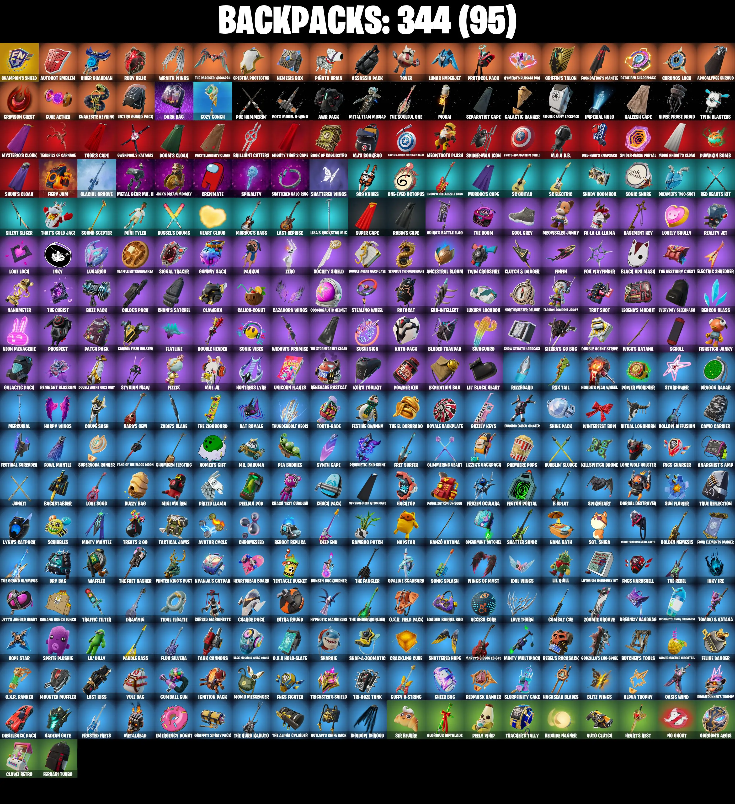 (PC/PSN/XBOX) 301 SKINS ✨ Renegade Raider ✨ Arcane Jinx ✨ Hangtime ✨ NBA 75 Slam ✨ Fashion Banshee ✨ Heron Stance Hero ✨ Naruto Uzumaki ✨ 100 V-Buck — image 5