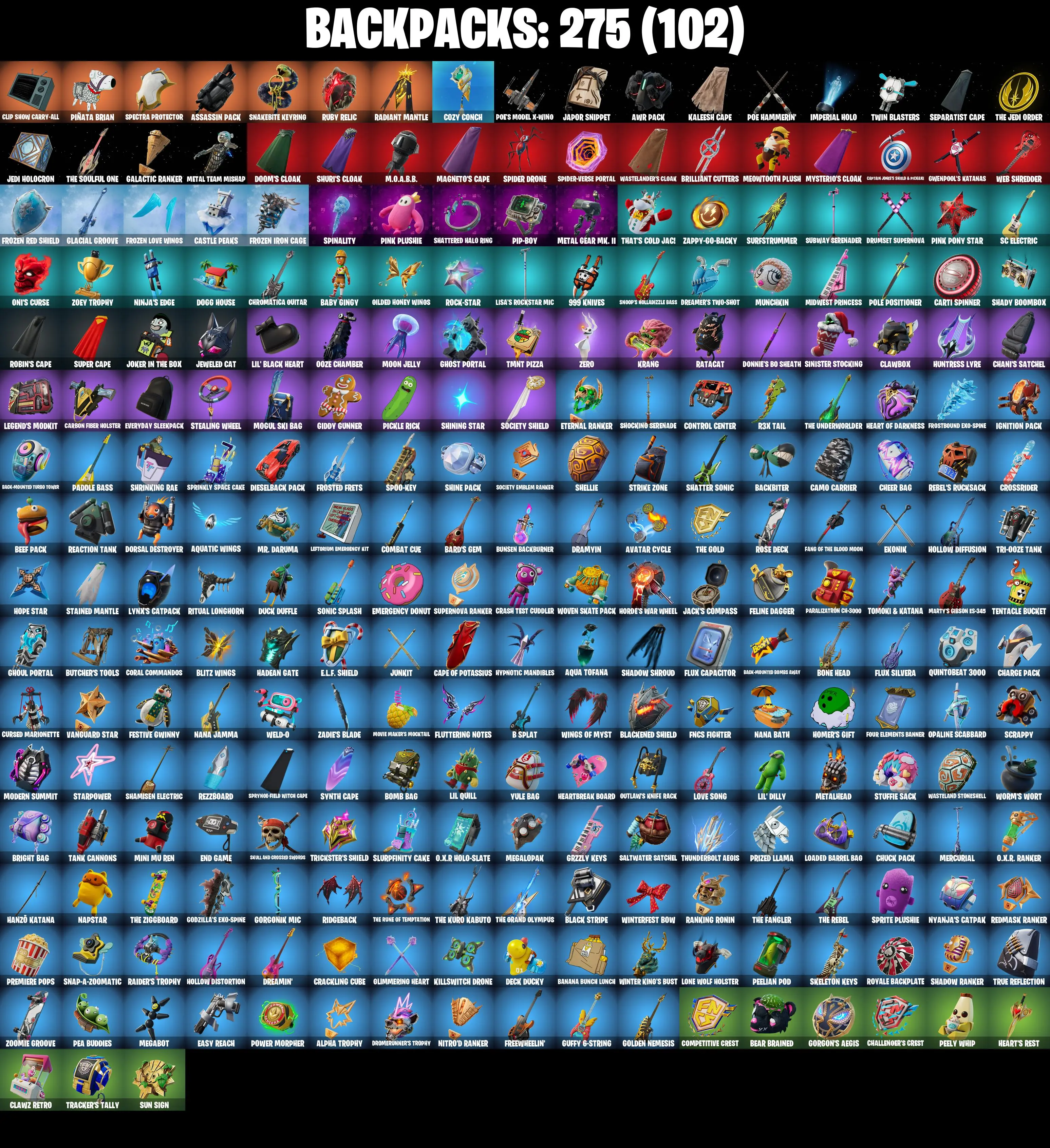 227 SKINS π Shady Doggo π Fashion Banshee π John Wick π Zeus π Hades π Peter Griffin π Polarity π Joltara π Oro π 550 V-Buck (PC/PSN/XBOX) PARENTAL CONTROL β image 5