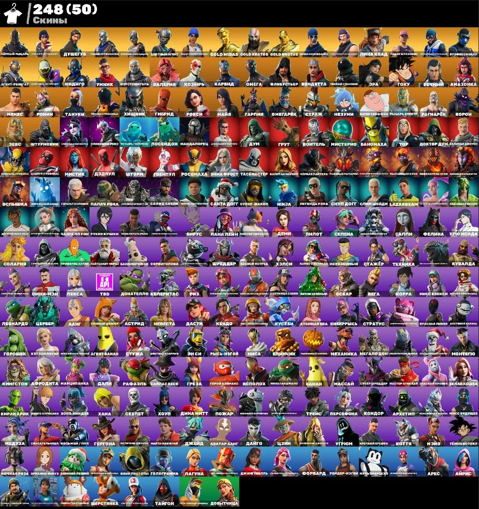F347 248 SKINS | BLACK KNIGHT | AC/DC | FLOSS | REAPER | LEVIATHAN | TAKE THE L | KRATOS | HANA — image 8