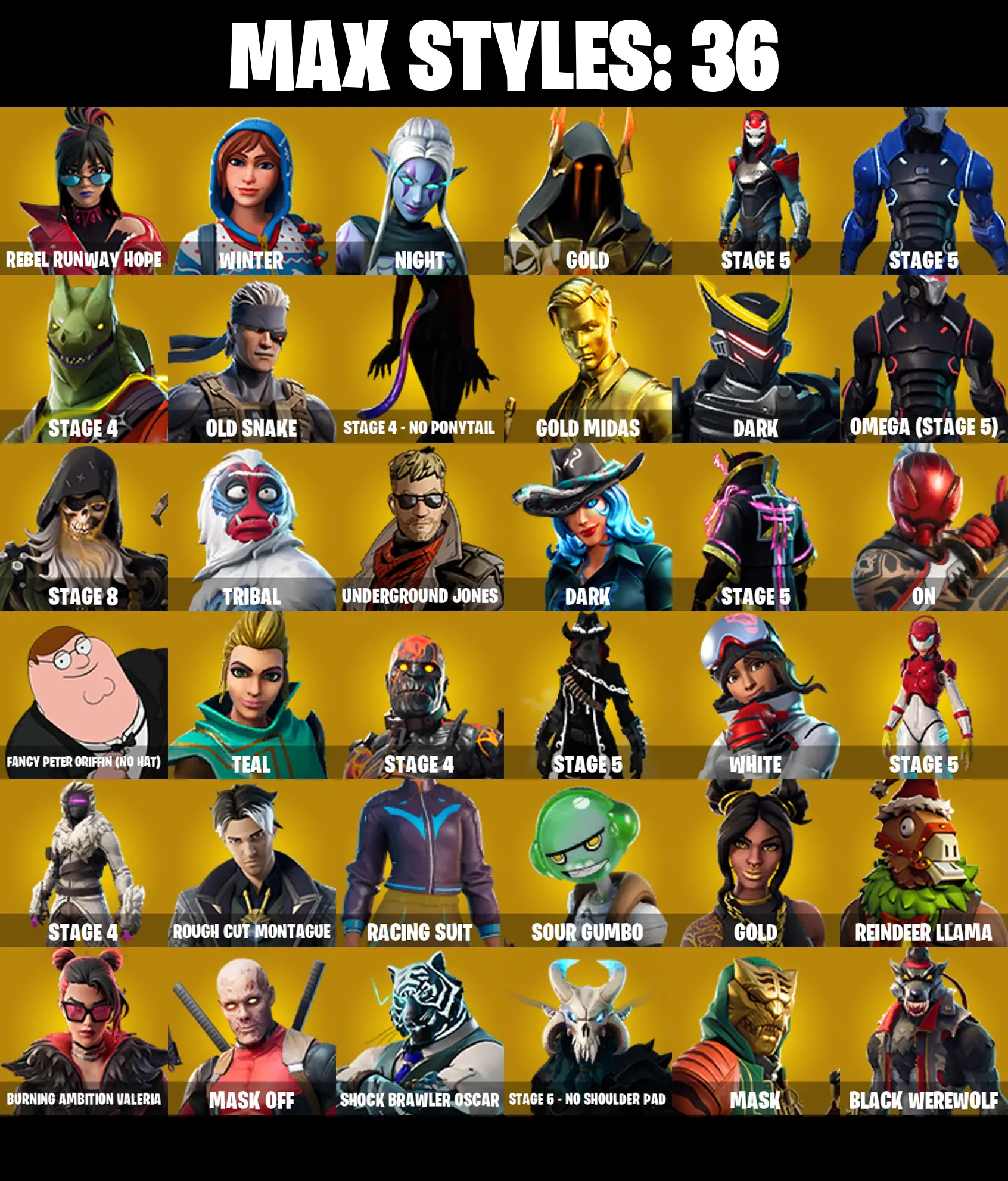 141 SKINS ✨ Galaxy ✨ The Reaper ✨ Blue Squire ✨ Royale Knight ✨ Elite Agent ✨ Blue Team Leader ✨ Gold Midas ✨ 500 VB (PC/XBOX) PARENTAL CONTROL — image 4