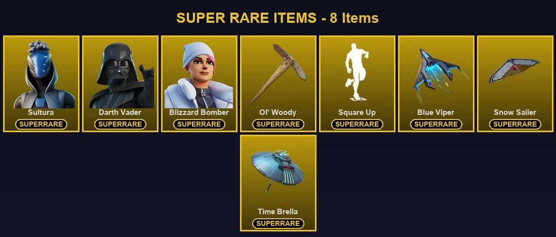 ๐ฎ 101 Skins ๐ 50 V-Bucks โก Lvl 1404 | Sultura | Darth Vader | Blizzard Bomber ๐ 98 Wins โ image 1
