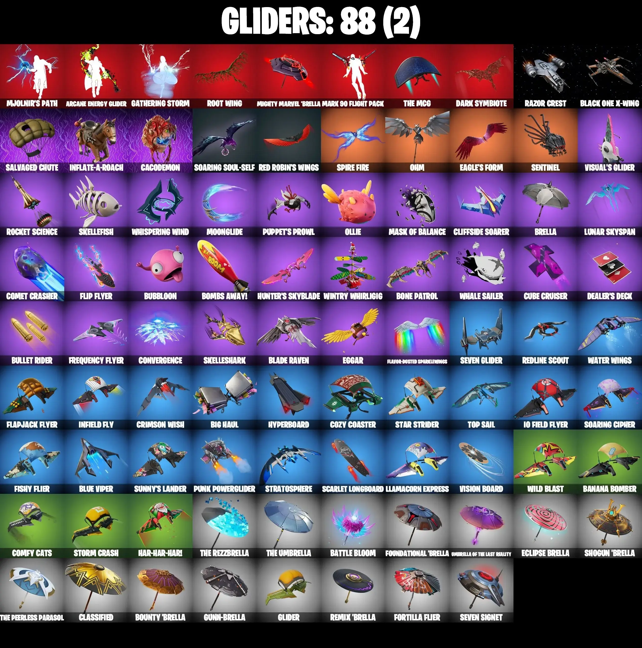102 SKINS ⸱ LAUGH IT UP ⸱ CONTRACT FILLER ⸱ NEO VERSA ⸱ LARA CROFT ⸱ GHOUL TROOPER ⸱ HARLEY QUINN ⸱ CATWOMAN ZERO ⸱ DEADEYE ⸱ MAYA ⸱ MIDAS ⸱ FADE ⸱ GNASH ⸱ LEXA ⸱ TNTINA ⸱ DUSTY ⸱ HELSIE ⸱ KOR ⸱ SKYE ⸱ MANCAKE ⸱ DUMMY ⸱ ATLANTEAN — screenshot 4