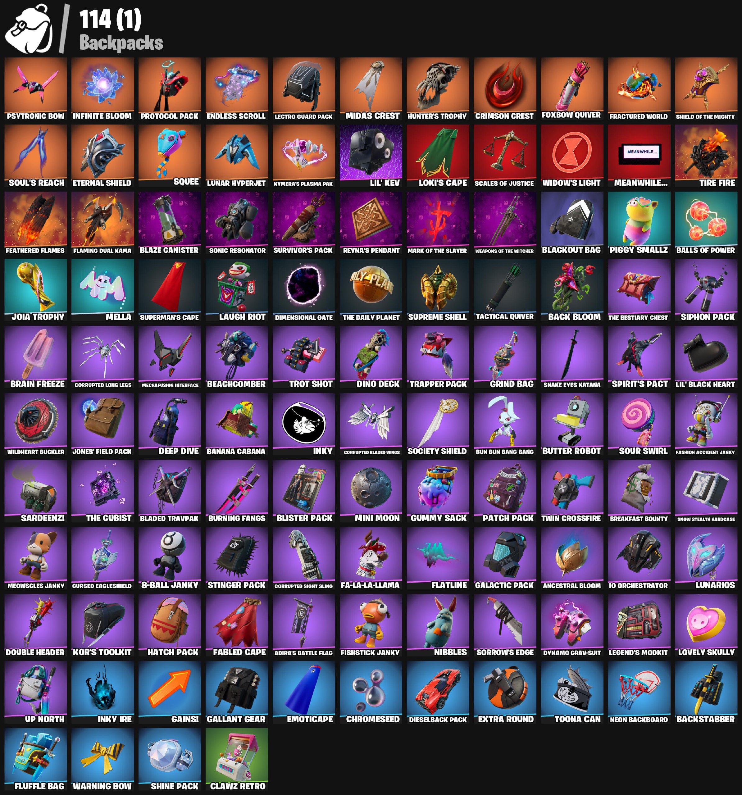 【112 SKINS】 (PC) NEYMAR JR | ARIANA GRANDE | MARSHMELLO | HARLEY QUINN | GALAXIA | THE JOKER | ABSENZ | AXO | TART TYCOON