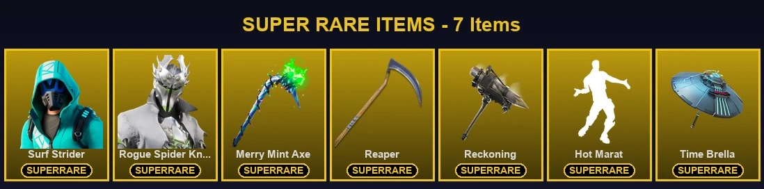 ๐ฎ 115 Skins ๐ 500 V-Bucks โก Lvl 2592 | Surf Strider | Rogue Spider Knight | Backlash ๐ 175 Wins โ image 1