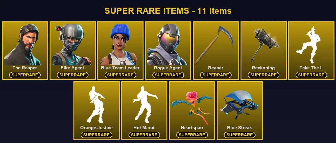 ๐ฎ 116 Skins ๐ 350 V-Bucks โก Lvl 1088 | The Reaper | Elite Agent | Blue Team Leader ๐ 207 Wins โ image 1