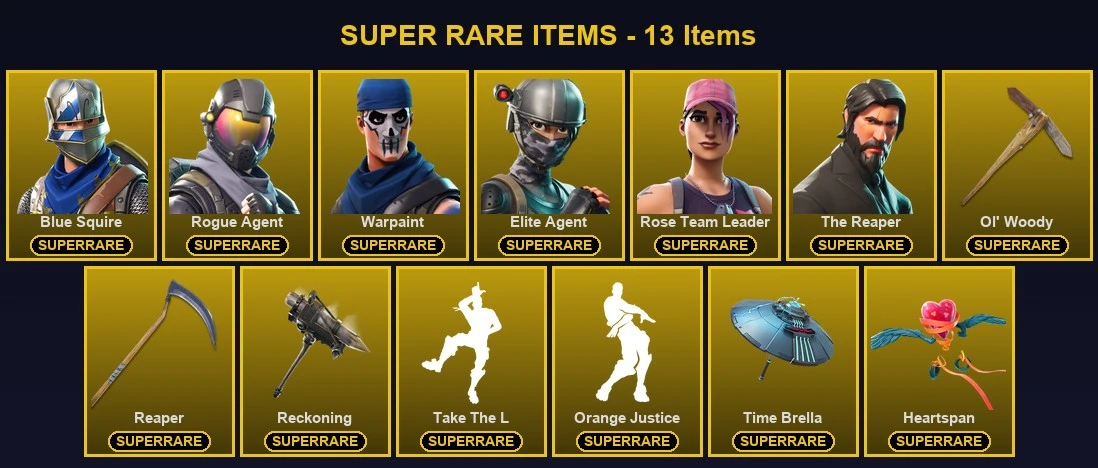 ๐ฎ 116 Skins ๐ 200 V-Bucks โก Lvl 1050 | Blue Squire | Rogue Agent | Warpaint ๐ 302 Wins โ image 1