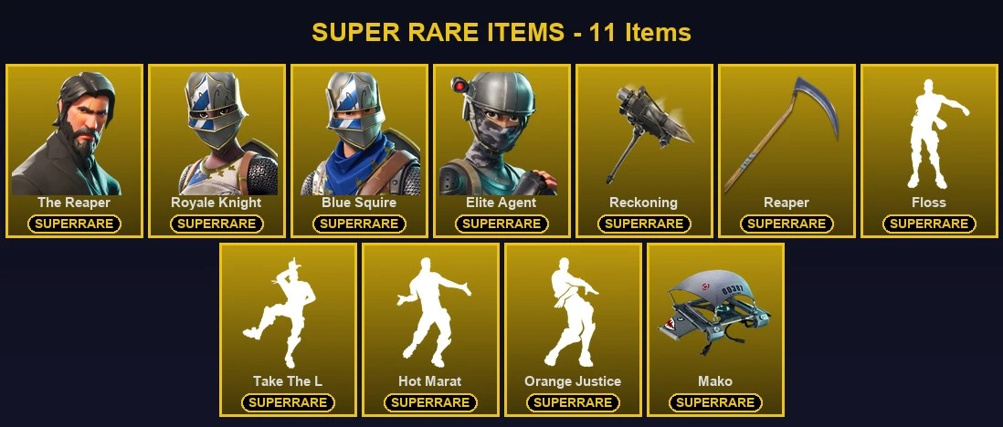 ๐ฎ 118 Skins ๐ 1400 V-Bucks โก Lvl 1423 | The Reaper | Royale Knight | Blue Squire ๐ 182 Wins โ image 1