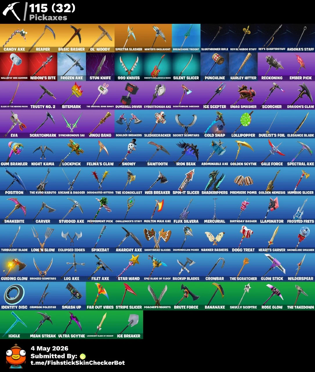 119 Skins OG STW Account โญ Take The L ๐ฅ Tidy ๐ฅ Elite Agent ๐ฅ NBA 75 Swish ๐ฅ 4550 V-Bucks โ image 4