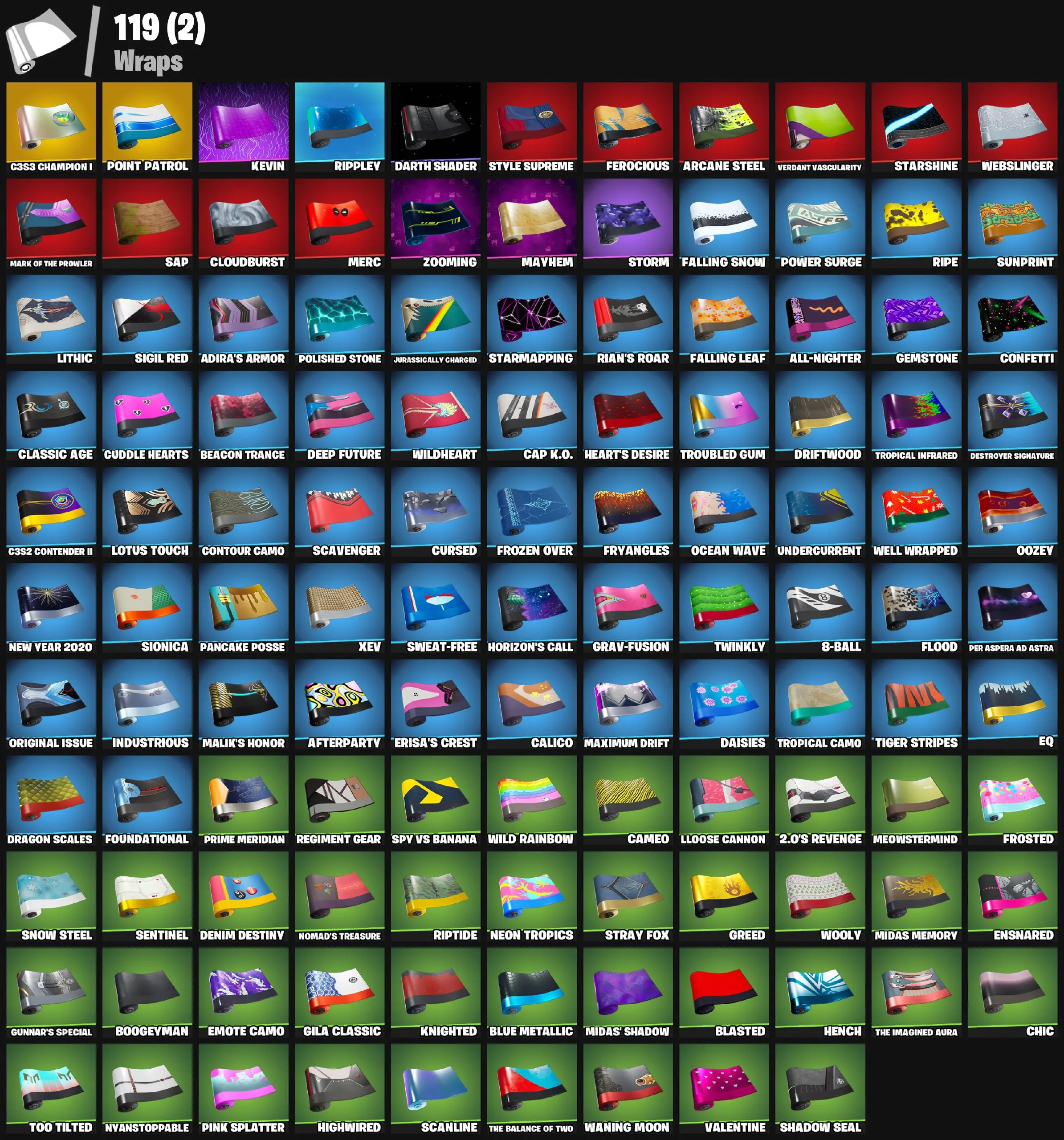 【122 SKINS】 (PC/XBOX) OG STW | NEYMAR JR | NOG OPS | DYNAMO | FUSION | RUIN | Y0ND3R | X-LORD | DEADPOOL | SIREN