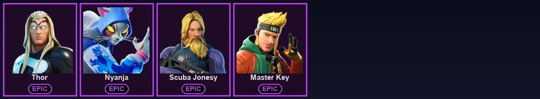 ๐ฎ 123 Skins ๐ 100 V-Bucks โก Lvl 2122 | The Reaper | Carbon Commando | Blue Striker ๐ 413 Wins โ image 3