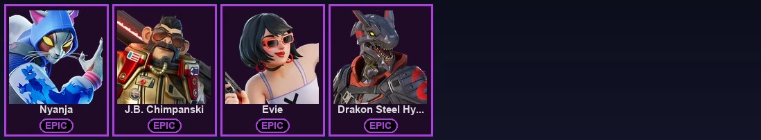 ๐ฎ 124 Skins ๐ 150 V-Bucks โก Lvl 1312 | Rose Team Leader | Warpaint | Xander ๐ 100 Wins โ image 3