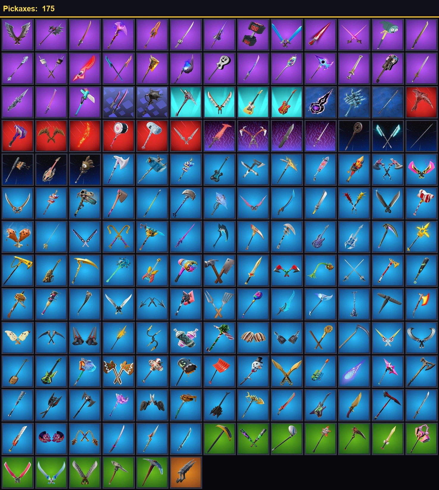 126 SKINS PC/XBOX GOLD MEOWSCLES GOLD MIDAS GOLD BRUTUS NARUTO UZUMAKI SULTURA TORIN THE ORIGIN THE IMAGINED RONIN 1350 VB NEED PASSWORD RESET — image 3