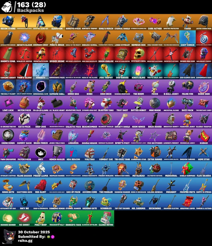126 skins | Gold Midas | Point Patroller | Subzero Cryptic | Sultura | Cloud Striker | Fixer | Vivi Chroma | Lina Scorch | Eternal Knight | 1050 VB — image 2