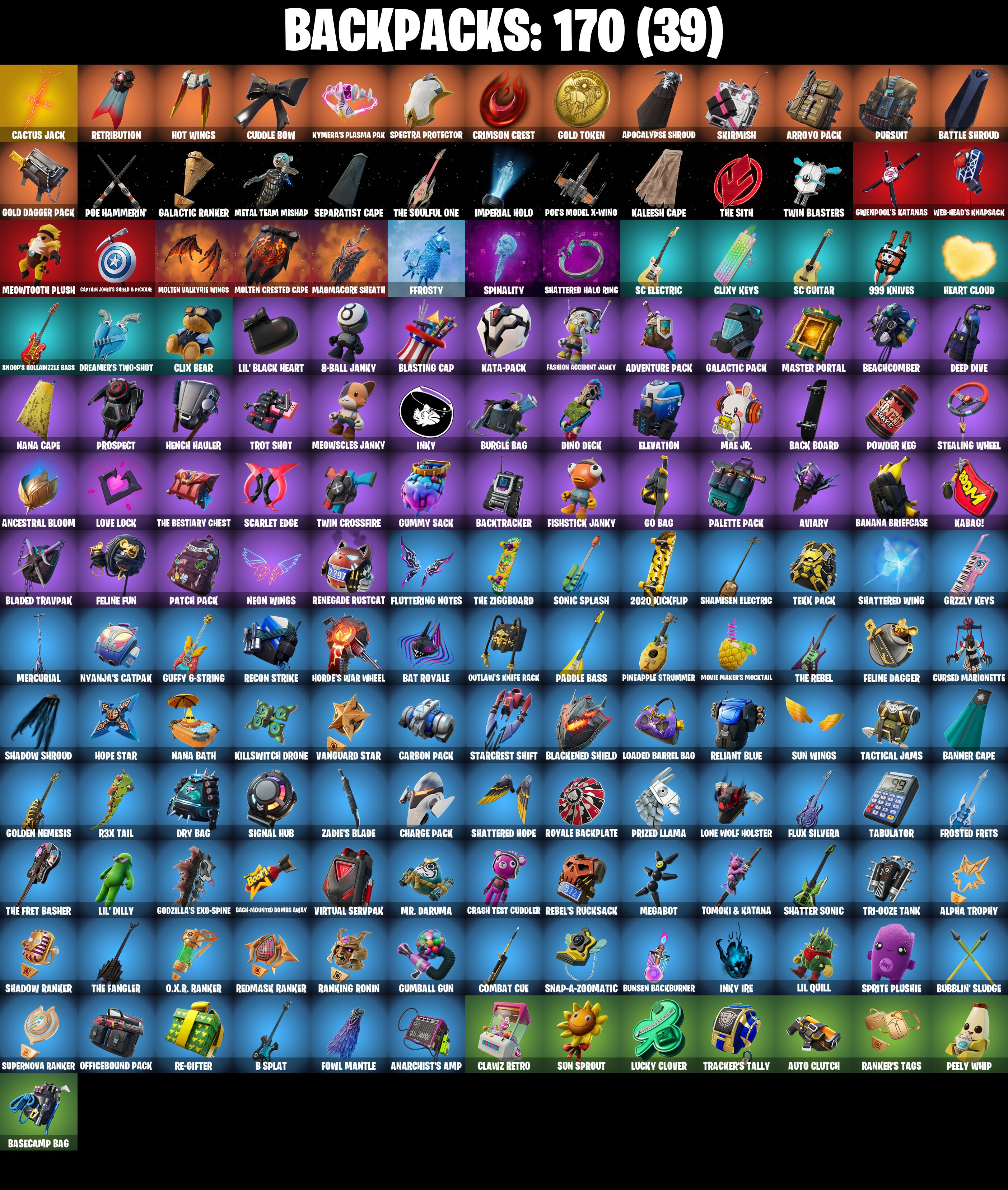 126 SKINS ✨ Travis Scott ✨ Aerial Assault Trooper ✨ Gold Midas ✨ Gold Brutus ✨ Cloud Striker ✨ Prodigy ✨ 350 VB ✨ OG STW (PC/XBOX) — image 4