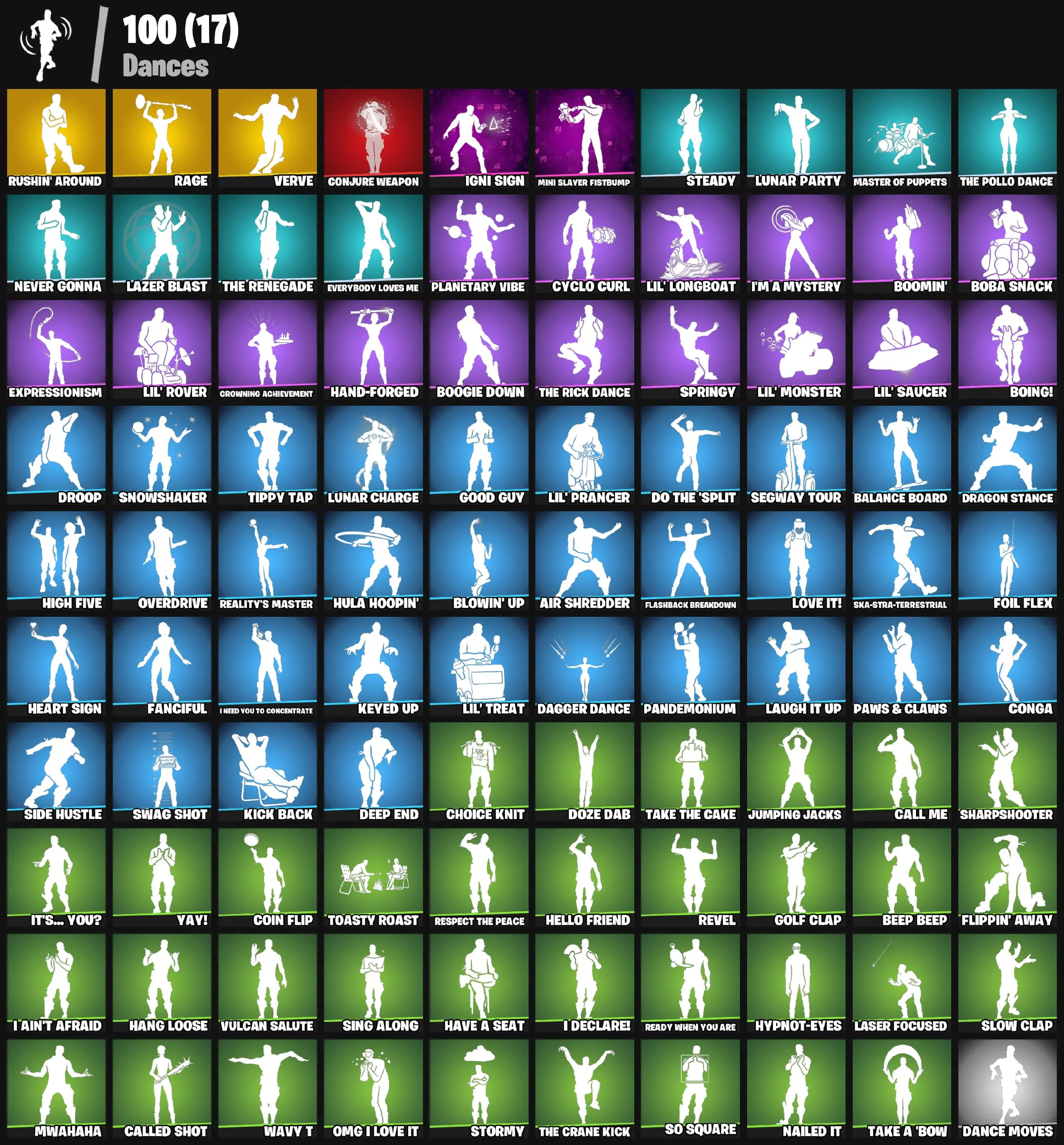 【127 SKINS】 (PC/PSN) LAGUNA | AURA | FUSION | DEADPOOL | IRIS | BLAZE | RICK SANCHEZ | SPIDER-MAN | INDIANA JONES — image 6