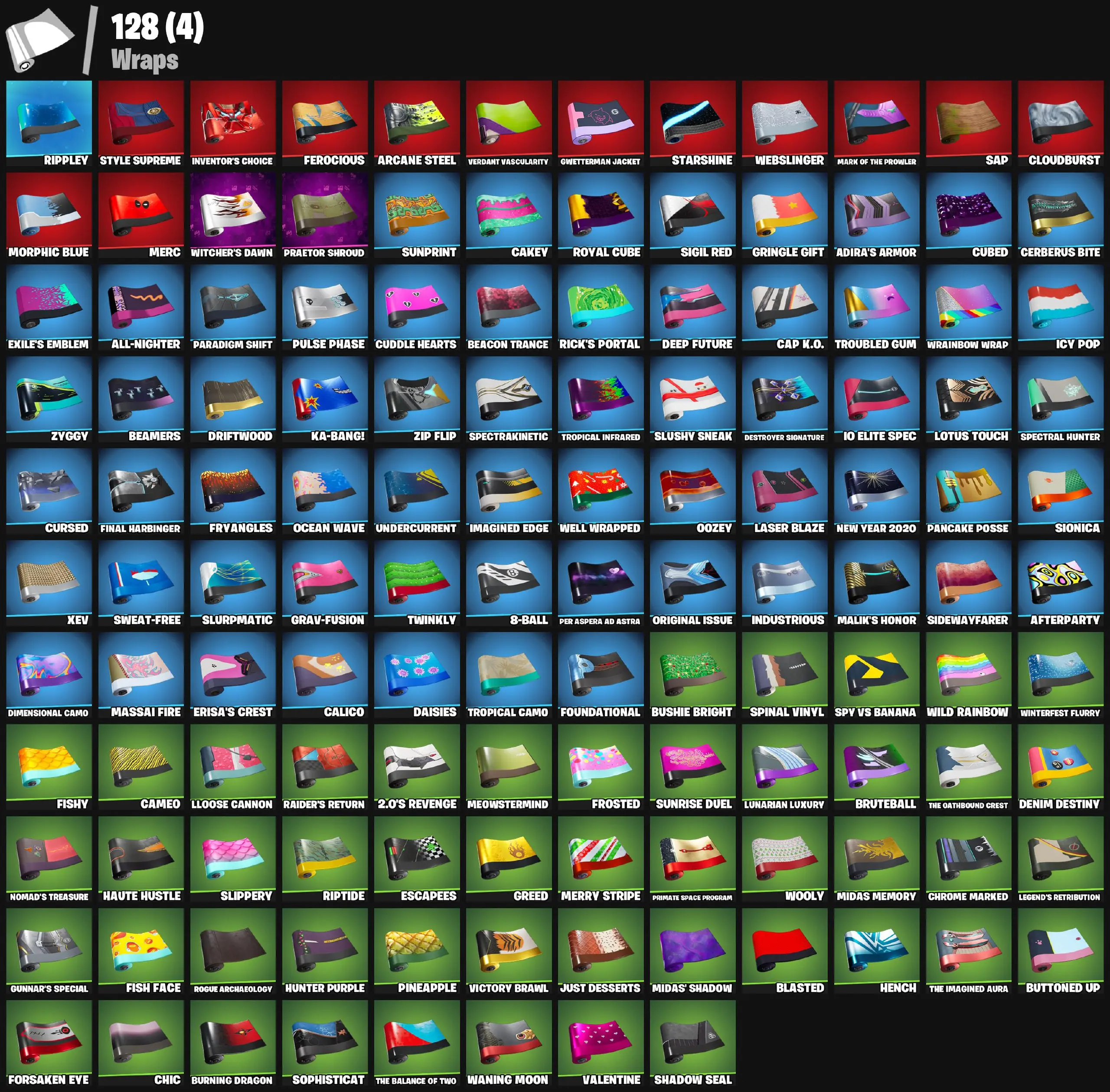 【127 SKINS】 (PC/PSN) LAGUNA | AURA | FUSION | DEADPOOL | IRIS | BLAZE | RICK SANCHEZ | SPIDER-MAN | INDIANA JONES — image 5