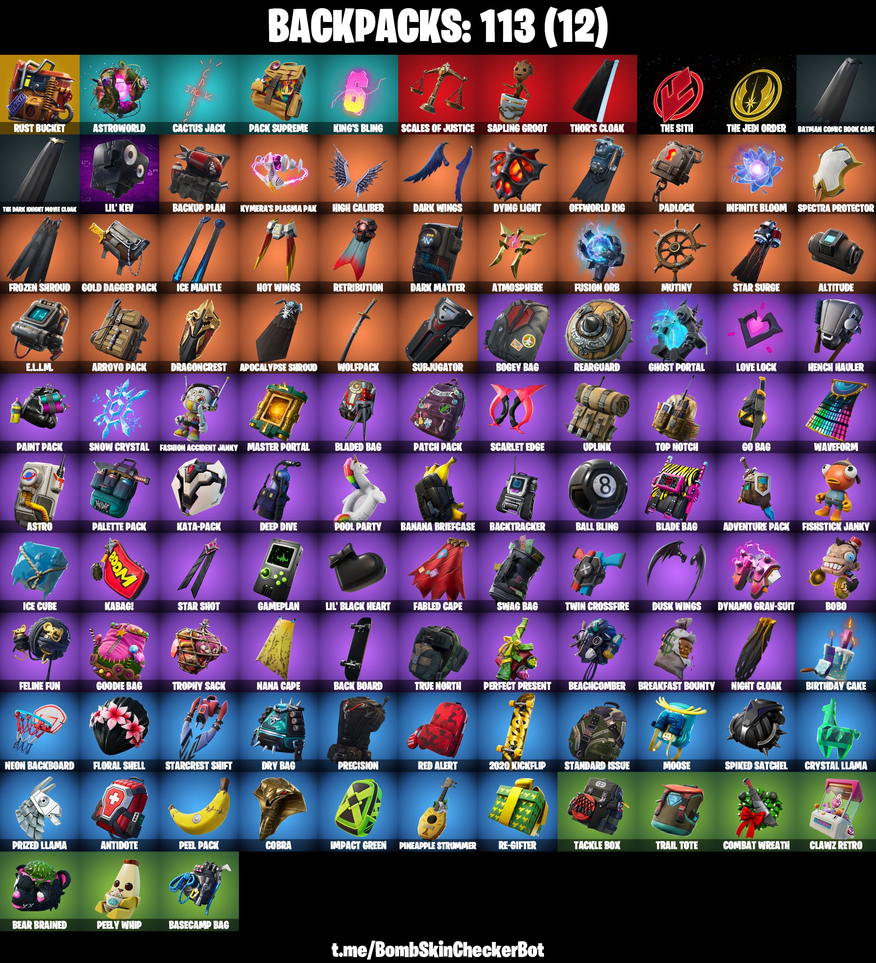 127 Skins|Travis Scott,The Reaper,Hot Marat,Take The L,Rage,Trailblazer,Astro Jack,Diamond Jack,Head Banger,Take The Elf,Ghoul Trooper,Skull Trooper — image 5