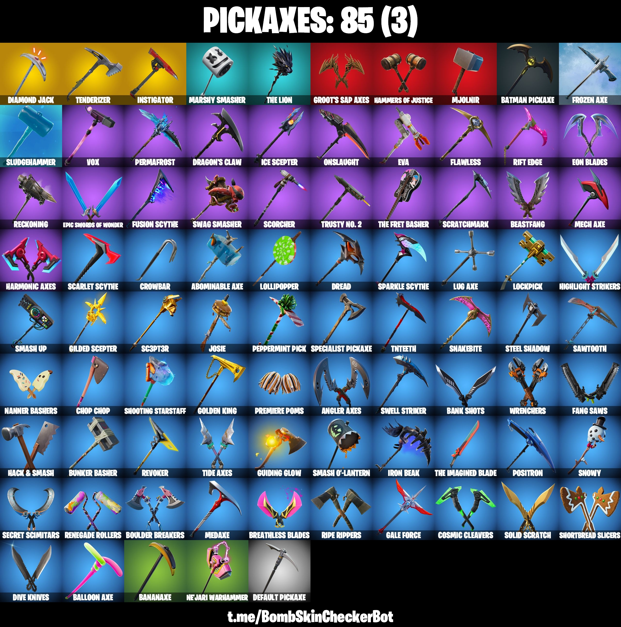 127 Skins|Travis Scott,The Reaper,Hot Marat,Take The L,Rage,Trailblazer,Astro Jack,Diamond Jack,Head Banger,Take The Elf,Ghoul Trooper,Skull Trooper — image 2