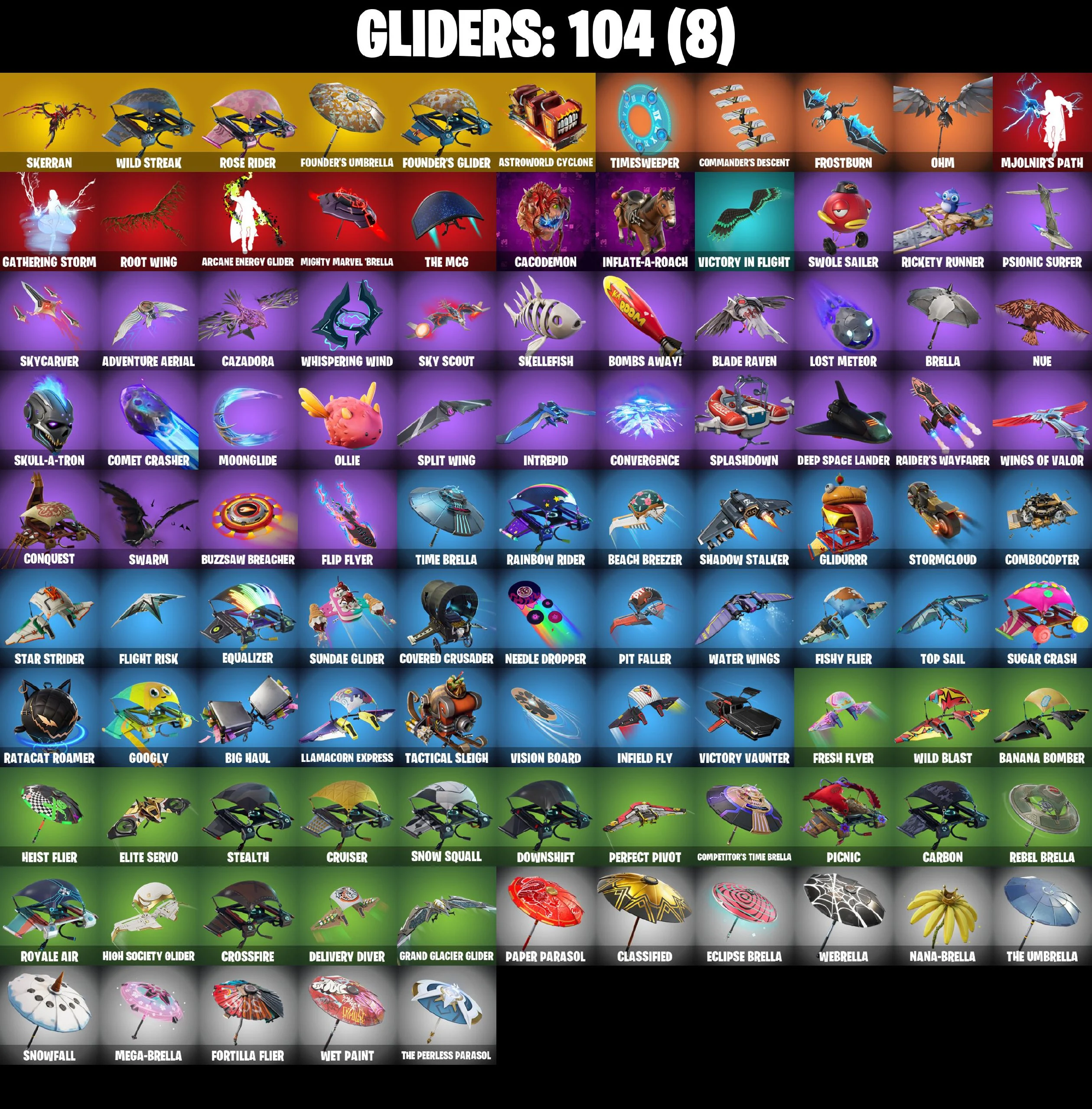 🎆132 SKINS ⚡️PC/PSN/XBOX⚡️ FRESH 👑 THE REAPER 👑 OG STW 👑 TAKE THE L 👑 TRAILBLAZER 👑 MIDAS (FULLY GOLDEN) 👑 ROGUE AGENT ⚡️MAIL CHANGEABLE #L232 — image 6