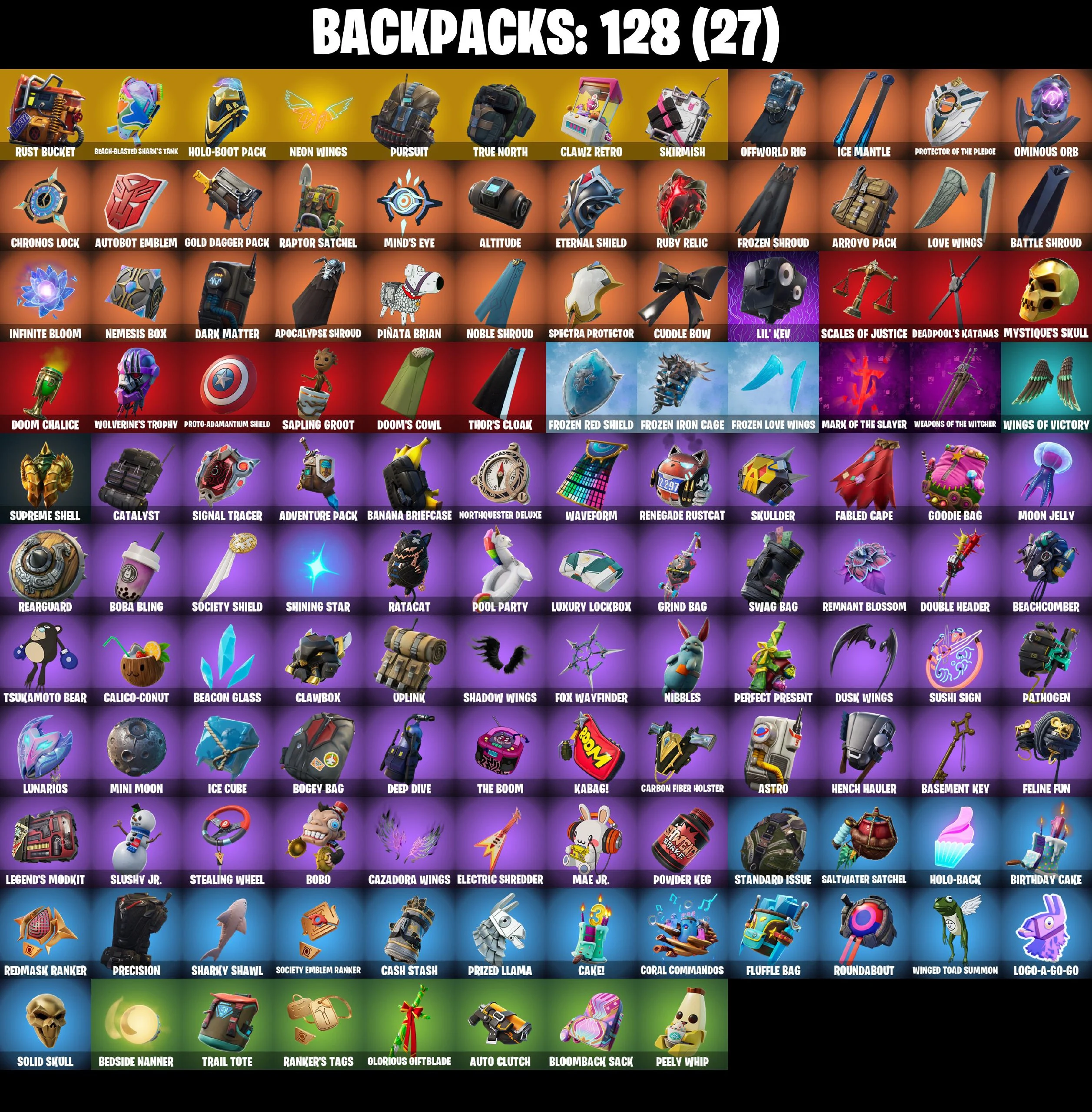 🎆132 SKINS ⚡️PC/PSN/XBOX⚡️ FRESH 👑 THE REAPER 👑 OG STW 👑 TAKE THE L 👑 TRAILBLAZER 👑 MIDAS (FULLY GOLDEN) 👑 ROGUE AGENT ⚡️MAIL CHANGEABLE #L232 — image 3