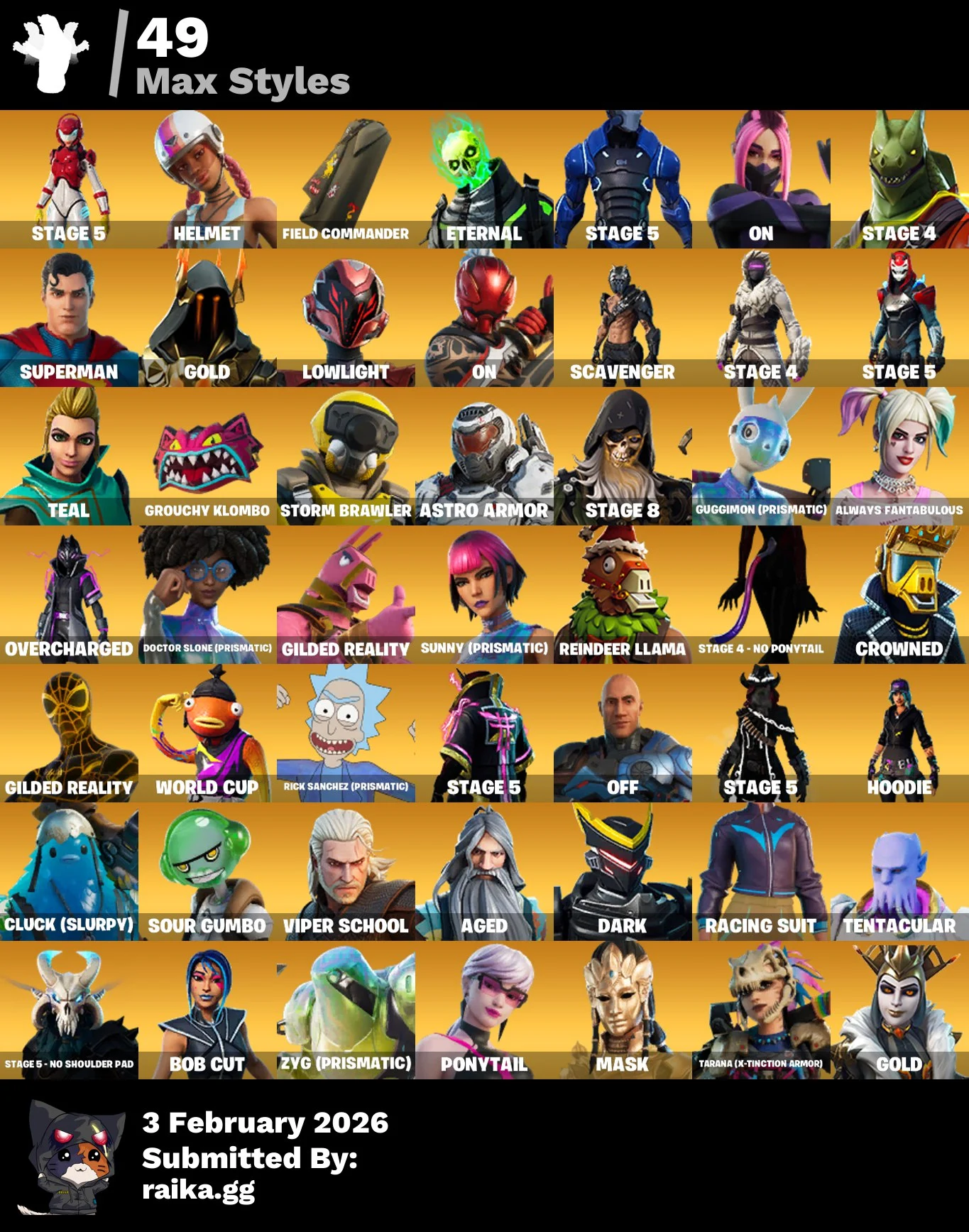 140 Skins OG STW The Reaper 💀 Black Knight Sparkle Specialist ✨ Blue Squire Royale Knight 👑 Elite Agent 🎯 WORLD CUP 🏆 Rogue Agent 🕶️ 350 VB 💎 24/7 Support 📞 Anti-Ban 🧊 [ PC / Xbox / PS ]