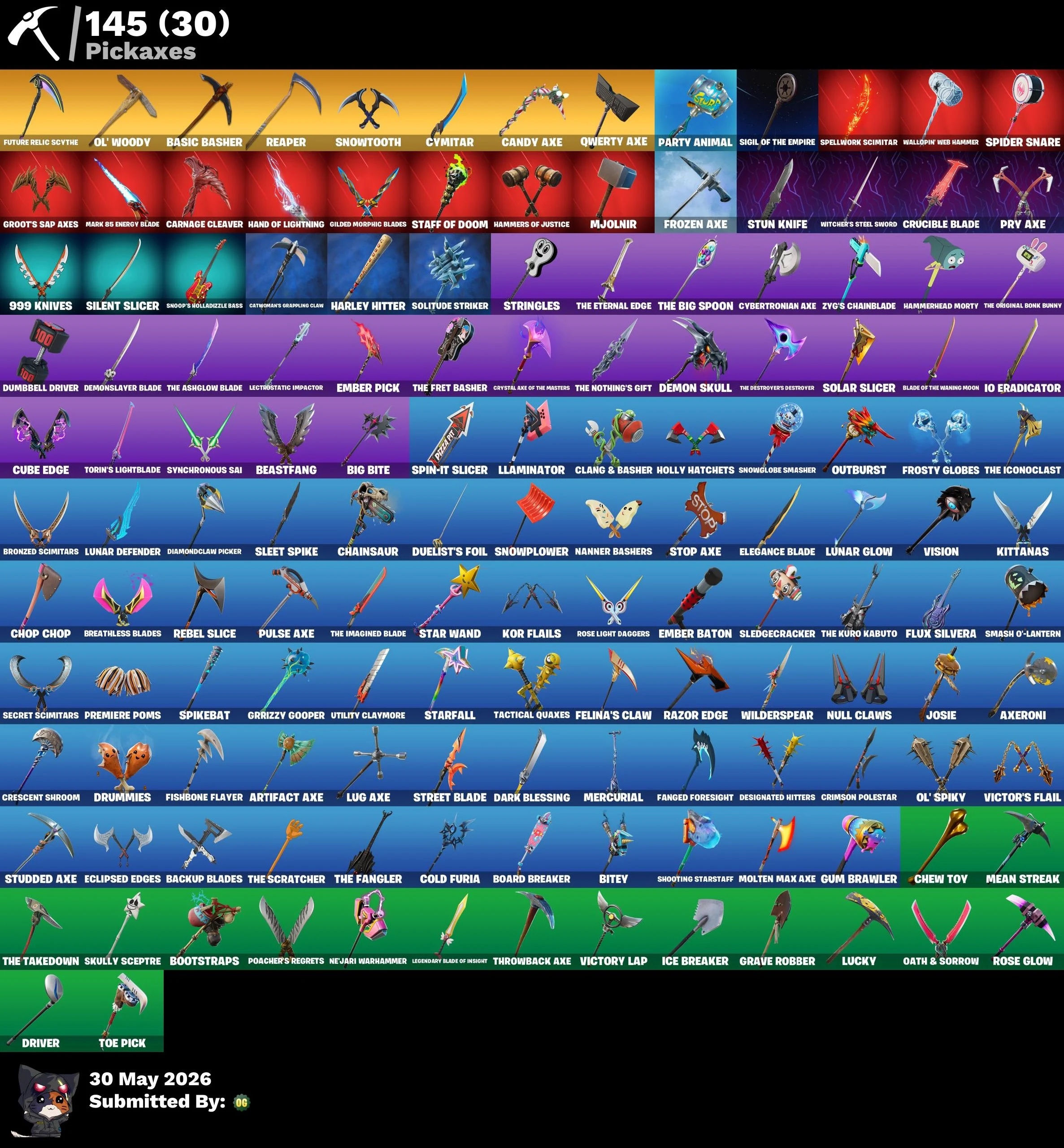 146 skins | Mako + OG STW + Blue Squire + Royale Knight #FA1472 — image 3