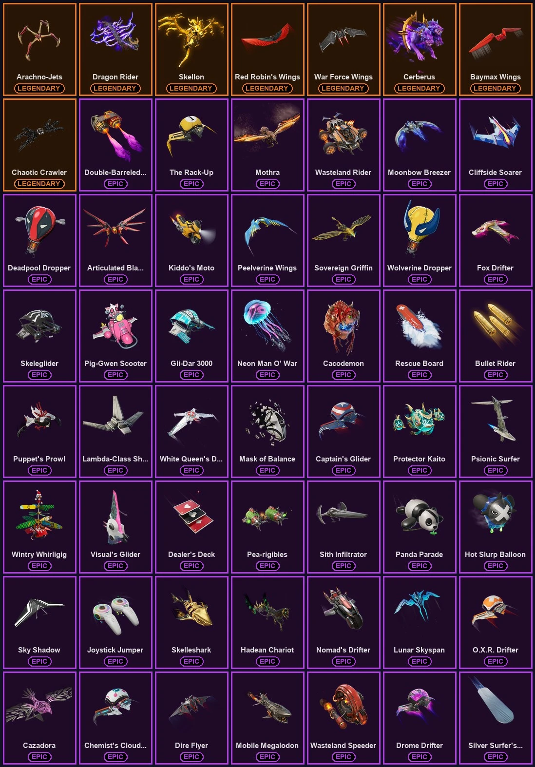 ๐ฎ 147 Skins ๐ 550 V-Bucks โก Lvl 1165 | Darth Vader | Paradigm (Reality-659) | Zero ๐ 132 Wins โ image 8