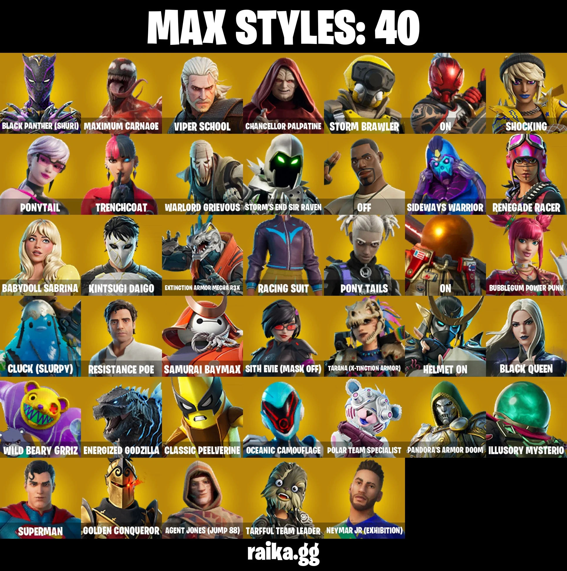 π151 SKINSπPSN/XBOX/SWITCH/PCπ CAPTAIN LEVI π MIKASA ACKERMANN π TETH'S THRONE π TOJI FUSHIGURO π DAHLIA π LARA CROFT π SPIDER-GWEN πFull Email Access β image 7