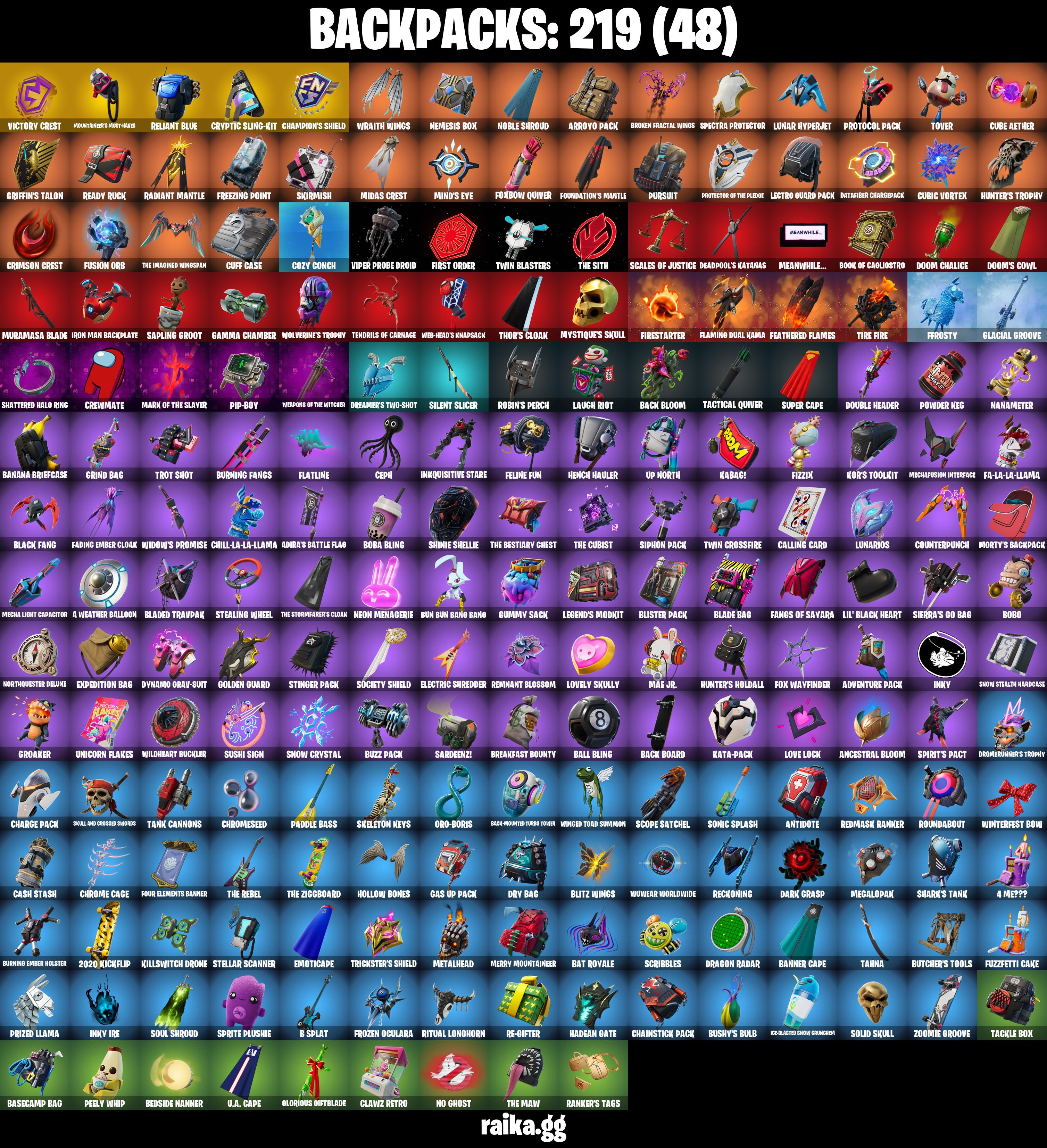 154 SKINS ✨ Sultura ✨ Lina Scorch ✨ Victor Elite ✨ Fixer ✨ Subzero Cryptic ✨ Trilogy ✨ Vivi Chroma ✨ The Origin ✨ Malik ✨ 0 V-Bucks (PC/PSN/XBOX) — image 4