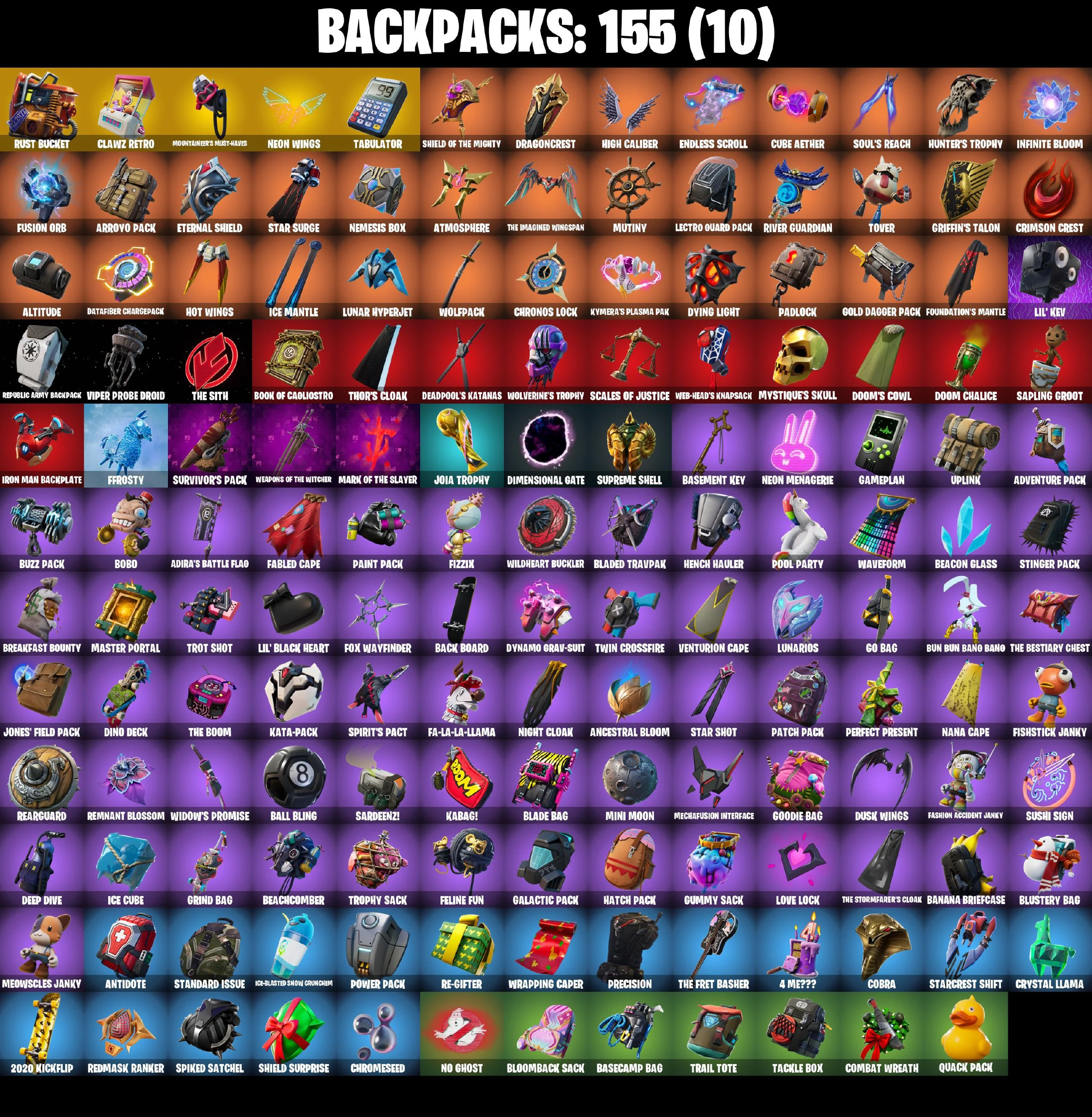 🎆155 SKINS ⚡️PC/PSN/XBOX/NINTENDO⚡️ RAGE 👑 SPIDERMAN 👑 MIDAS (FULLY GOLDEN) 👑 CARBIDE (STAGE 5) 👑 RUST BUCKET 👑 TONY STARK ⚡️MAIL CHANGEABLE #L011 — image 3