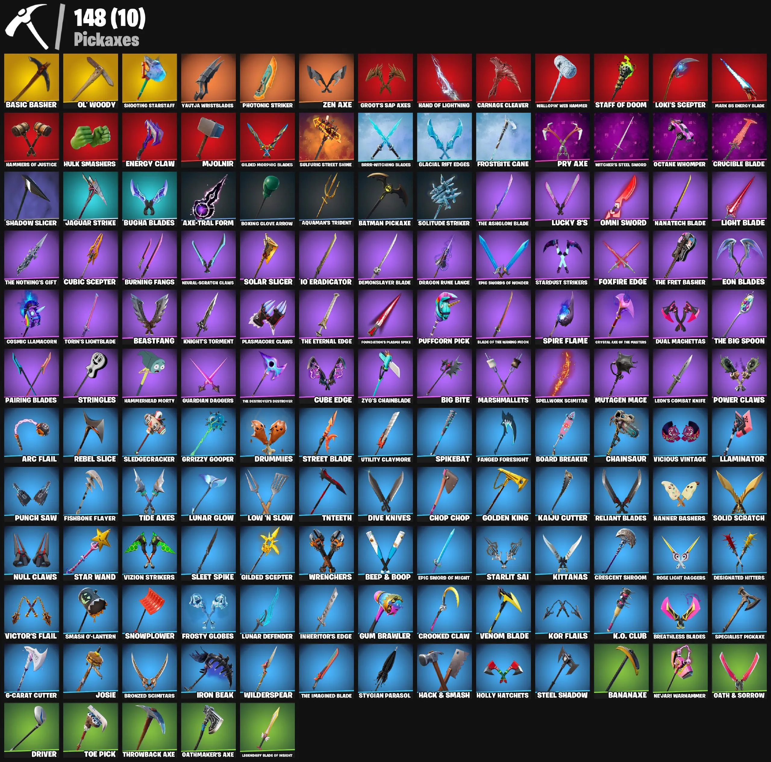 👷‍♂️ [158] SKINS | GOLD MIDAS | GOLD BRUTUS | GOLD MEOWSCLES | ASCENSION NEZUMI | BLACK | THE FOUNDATION (HELMET OFF) | SANDSTONE JOEY | THE AGELESS CHAMPION | MENACE (CHALLENGER MENACE ⸱ FLAME) | THE ORIGIN (ON POINT) | 550 VB — screenshot 4