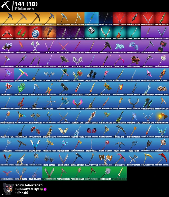 158 skins | Rogue Agent | Kado Thorne | Wild Card | Lynx | A.I.M. | Era | Hybrid | The Ice King | Omegarok | Blackheart | Calamity | 0 VB — image 3