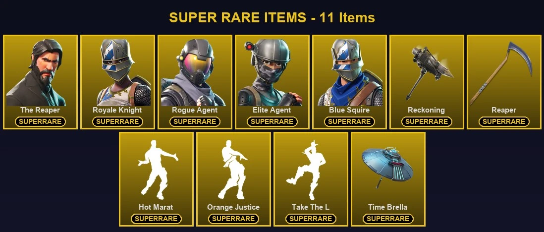 ๐ฎ 161 Skins ๐ 700 V-Bucks โก Lvl 2101 | The Reaper | Royale Knight | Rogue Agent ๐ 241 Wins โ image 1