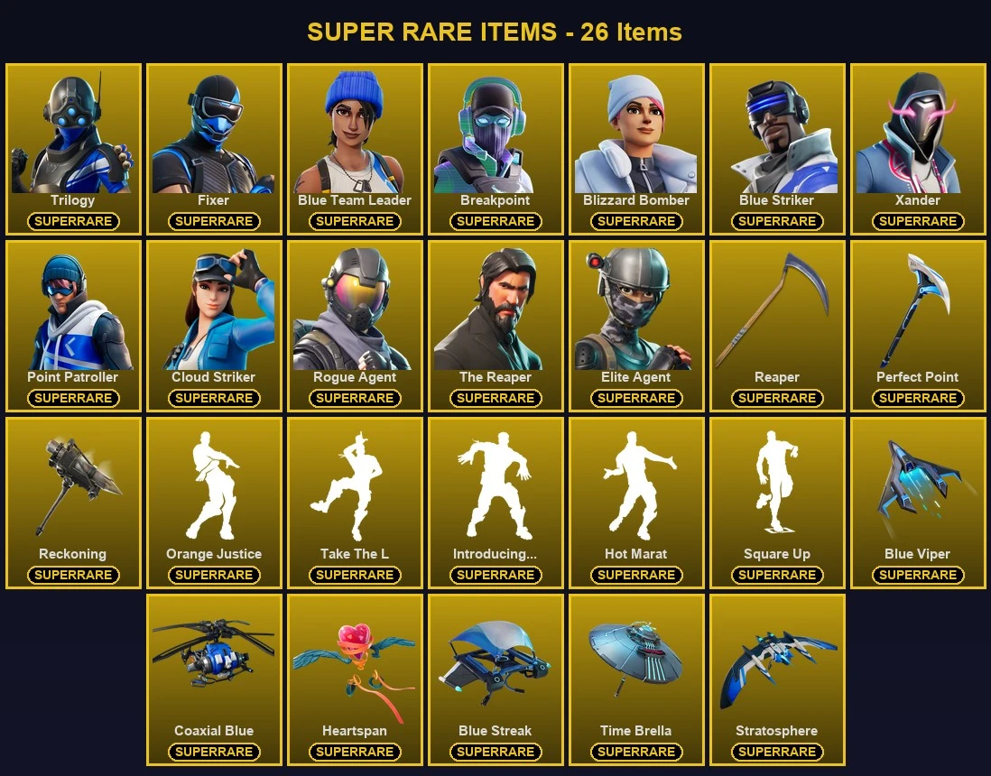 ๐ฎ 162 Skins ๐ 400 V-Bucks โก Lvl 2054 | Trilogy | Fixer | Blue Team Leader ๐ 436 Wins โ image 1