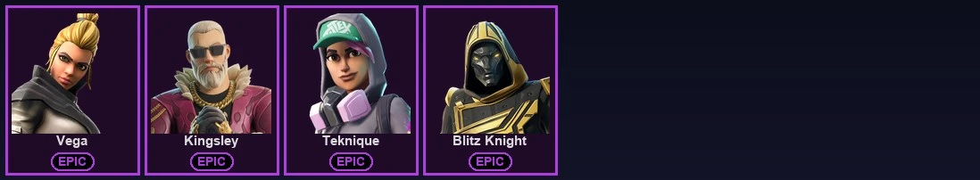 ๐ฎ 162 Skins ๐ 400 V-Bucks โก Lvl 2054 | Trilogy | Fixer | Blue Team Leader ๐ 436 Wins โ image 3