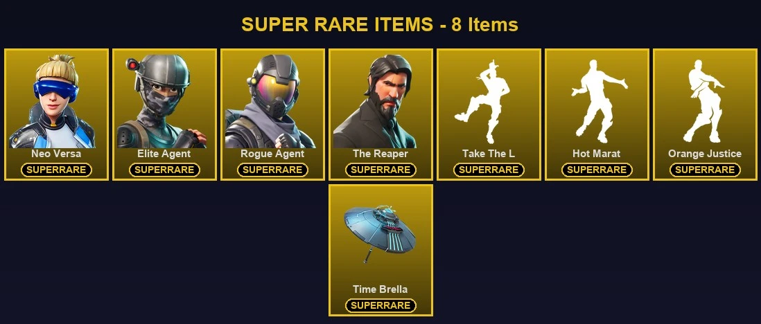 ๐ฎ 165 Skins ๐ 150 V-Bucks โก Lvl 4324 | Neo Versa | Elite Agent | Rogue Agent ๐ 466 Wins โ image 1