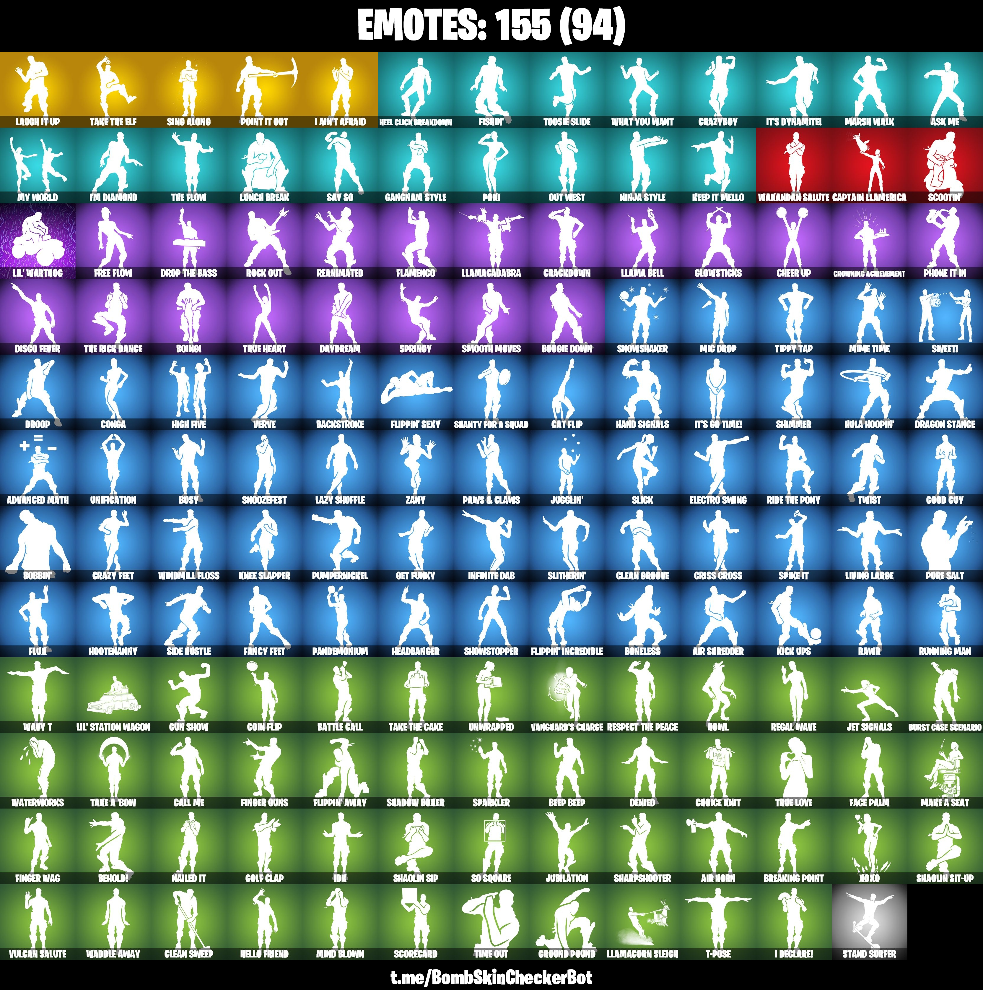182 Skins|Stealth Reflex,Reflex,Merry Minty Axe,Laugh It Up,Fishstick World Cup,OG STW,Throwback Axe,Take The Elf,Midas Fully Golden,Contract Giller,I Ain't Afr — image 3