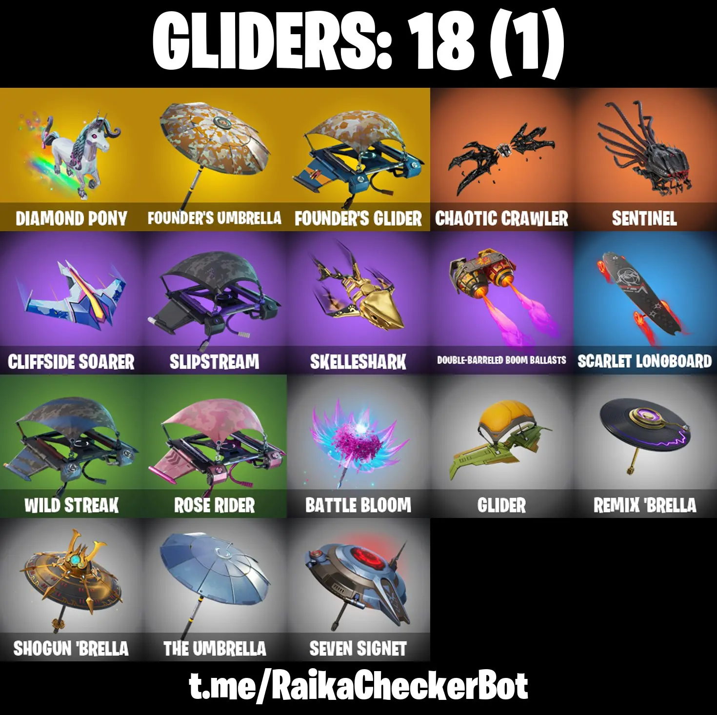👑21 Skins 👑PC/PSN/XBOX👑 OG STW 👑 Trailblazer 👑 Katalina 👑 Psycho Bandit 👑 Havoc 👑 Sub Commander 👑 Son Goku 👑 Polar Peely 👑 Slayer Juice WRLD 👑 Undercover Skye 👑 — screenshot 4