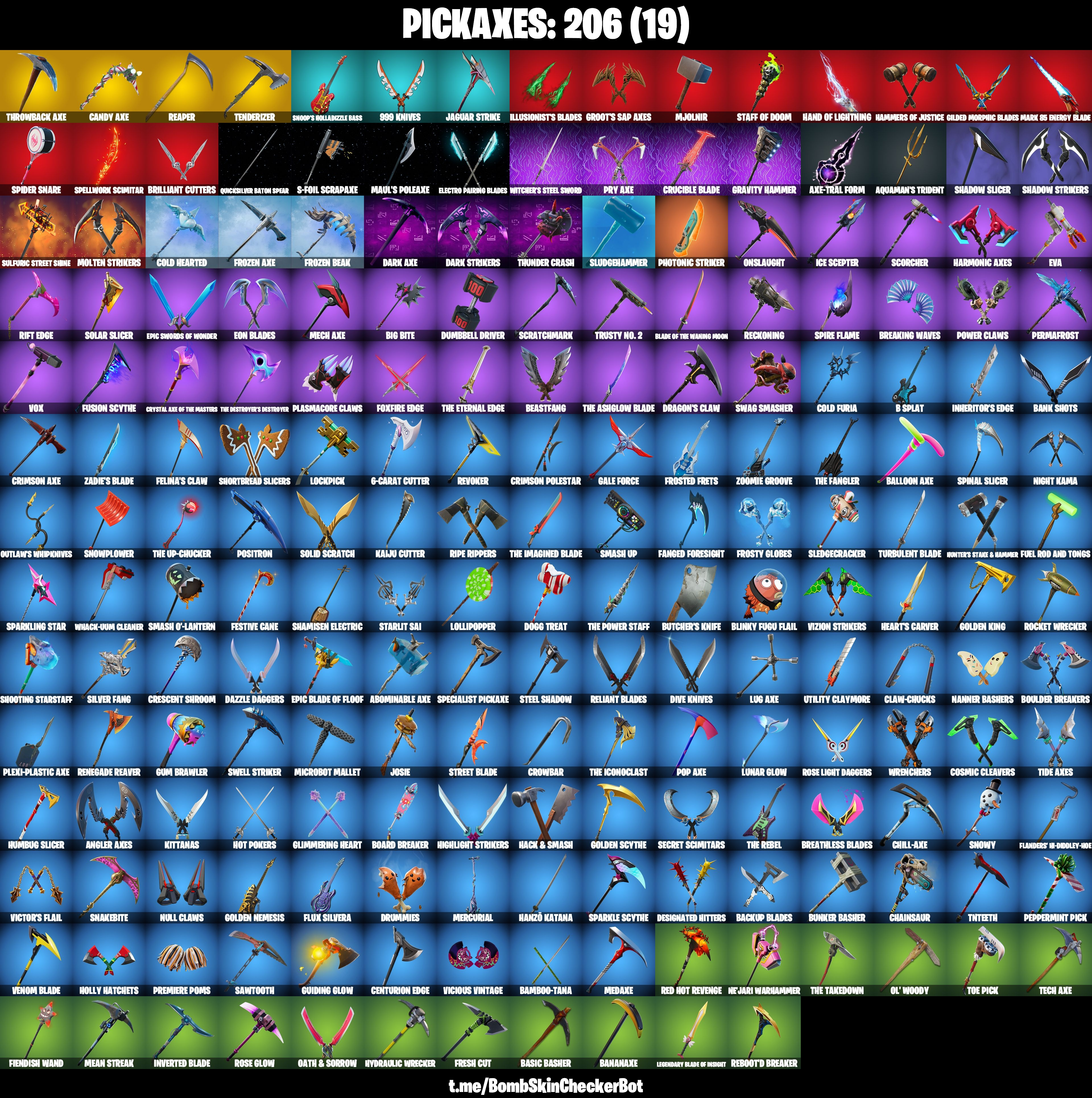 214 Skins|Mako,The Reaper,Hot Marat,OG STW,Elite Agent,Take The L,Throwback Axe,Take The Elf,Trailblazer,Wilde,Midas Fully Golden,Wingman,Crowbar,Best Mates,Poi — image 2