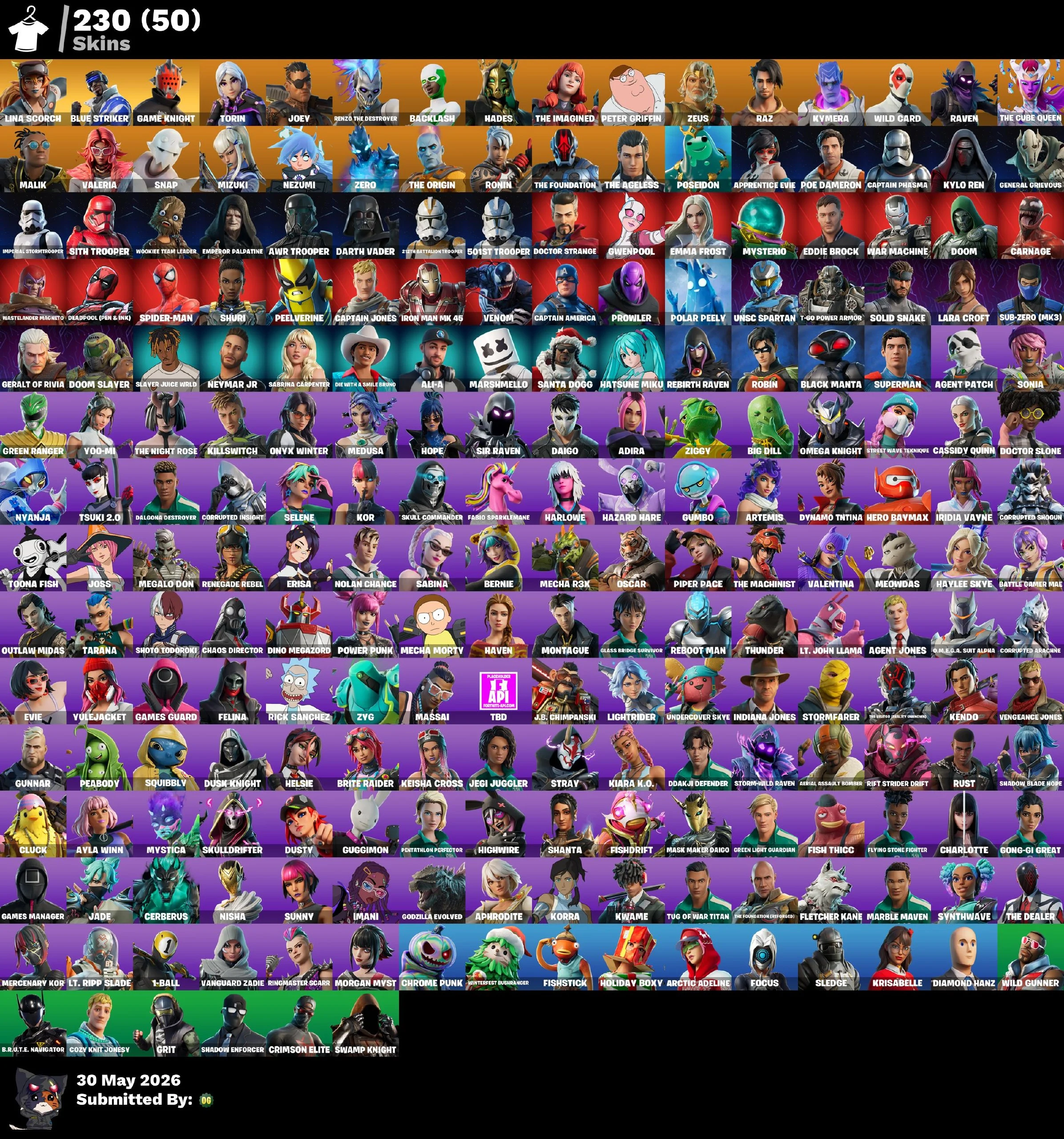 228 skins | Game Knight #FA1467 — image 1