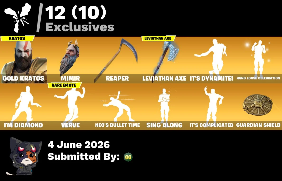 240 skins | Leviathan Axe + Chun-li #39B699 — image 2